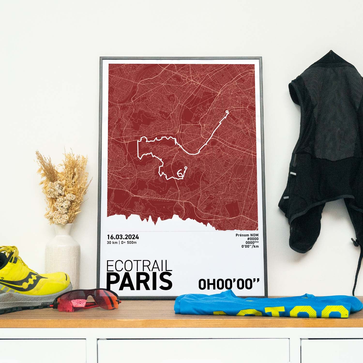 Affiche Running -  EcoTrail Paris 30km