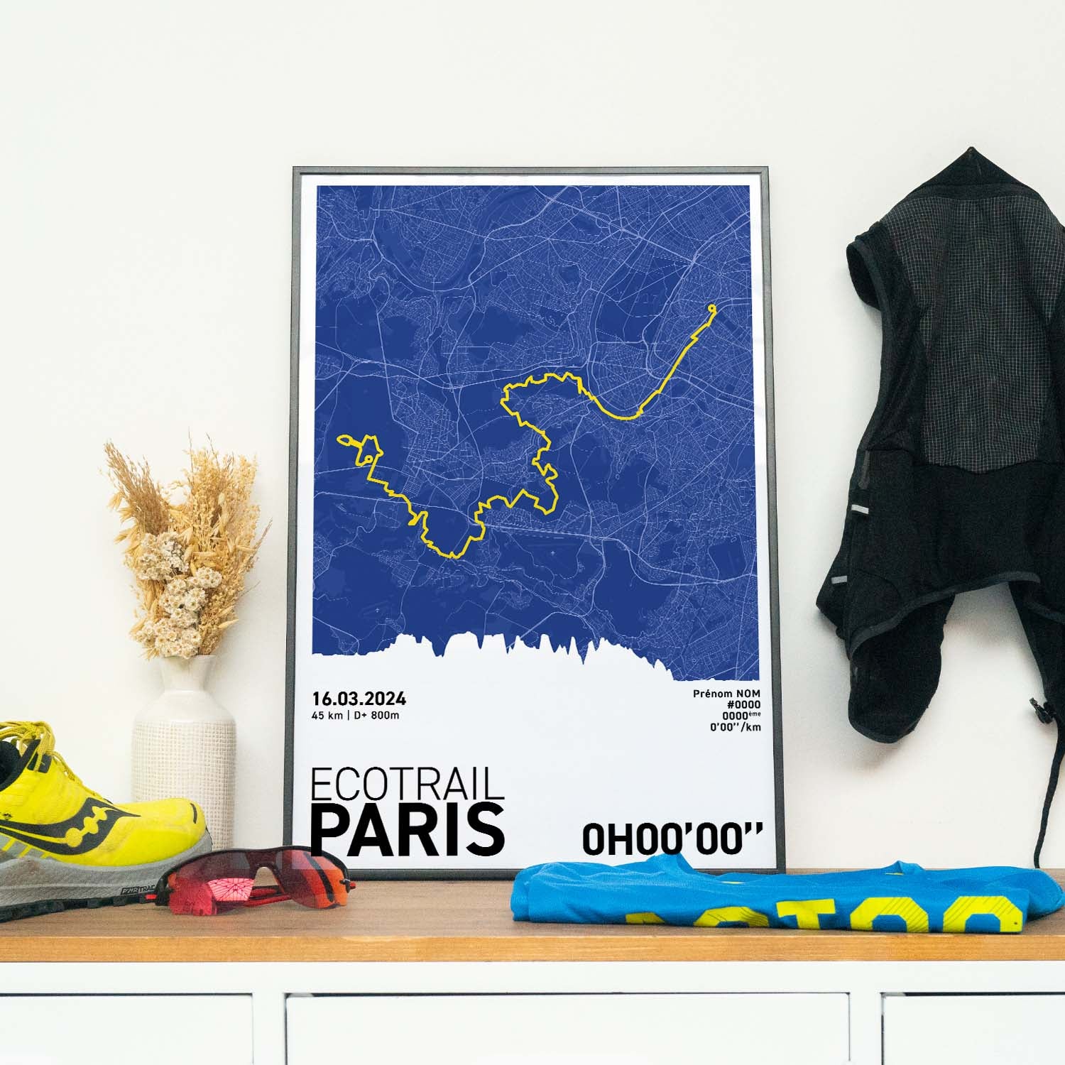 Affiche Running -  EcoTrail de Paris 45km