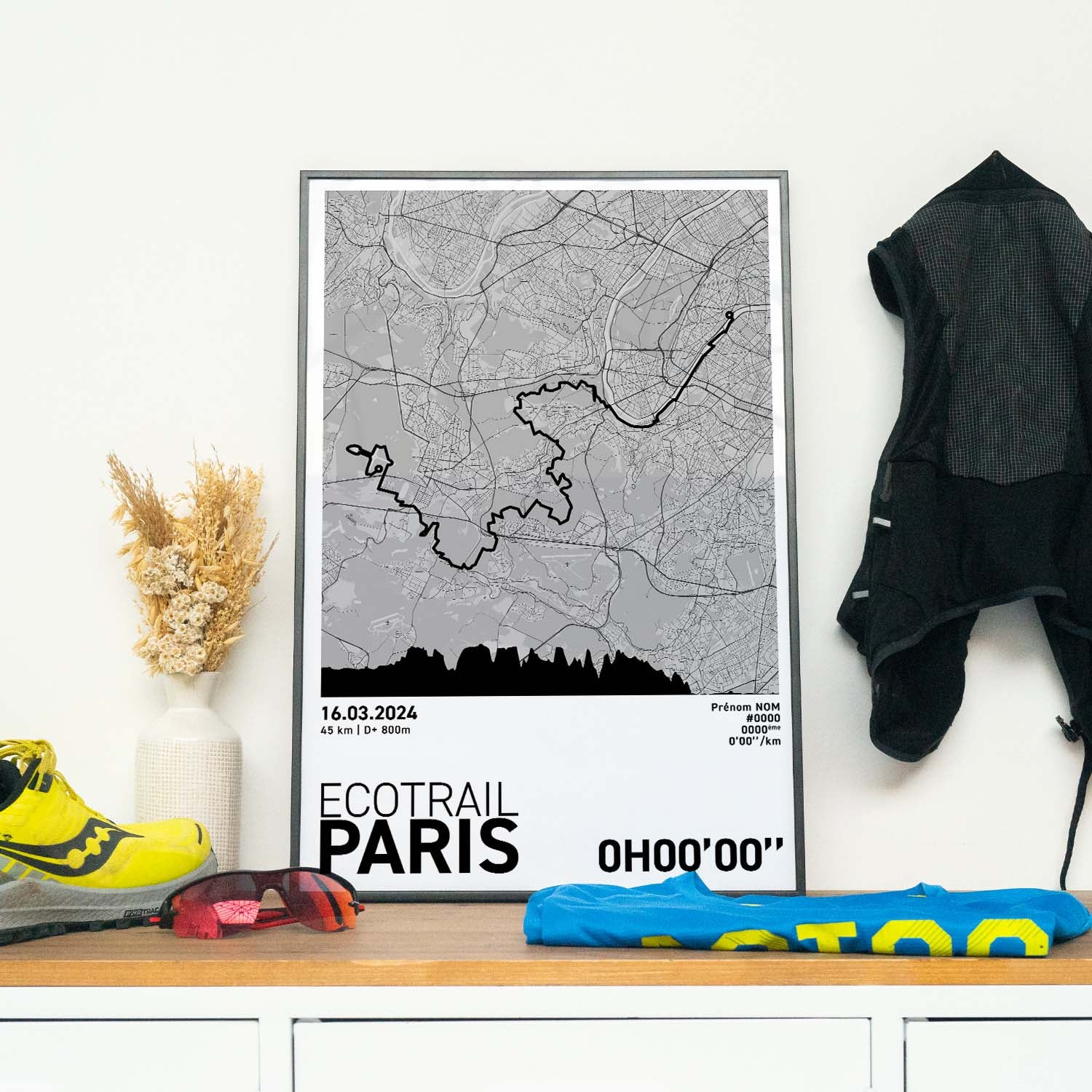 Affiche Running -  EcoTrail de Paris 45km