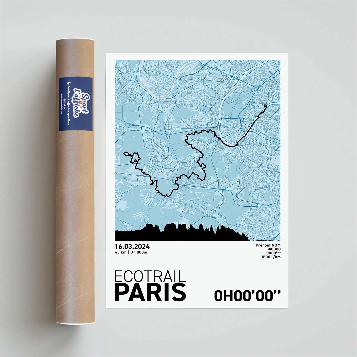 Affiche Running -  EcoTrail de Paris 45km