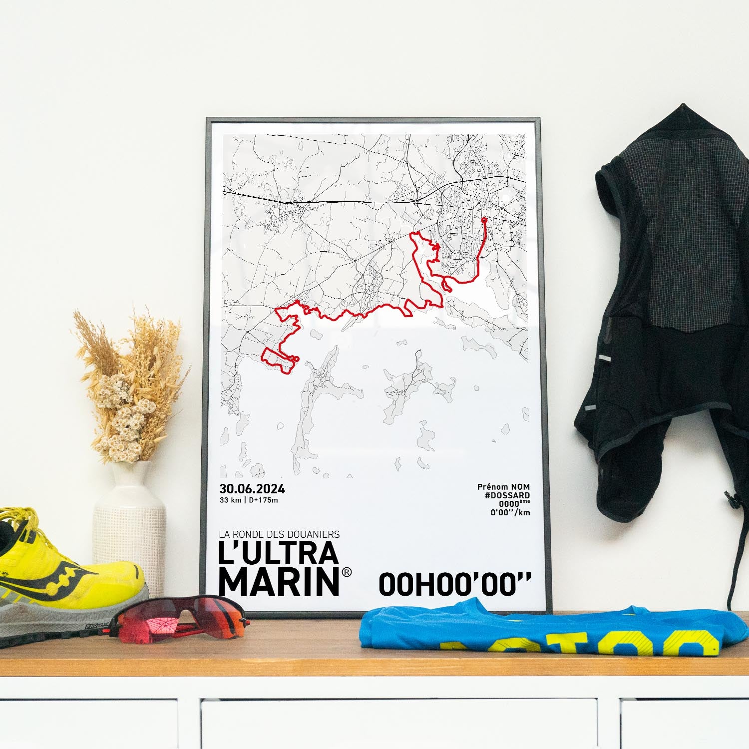 Affiche Running - Ultra Marin Ronde des Douaniers 33kM