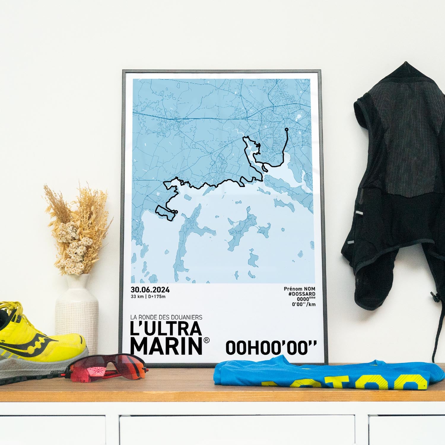 Affiche Running - Ultra Marin Ronde des Douaniers 33kM