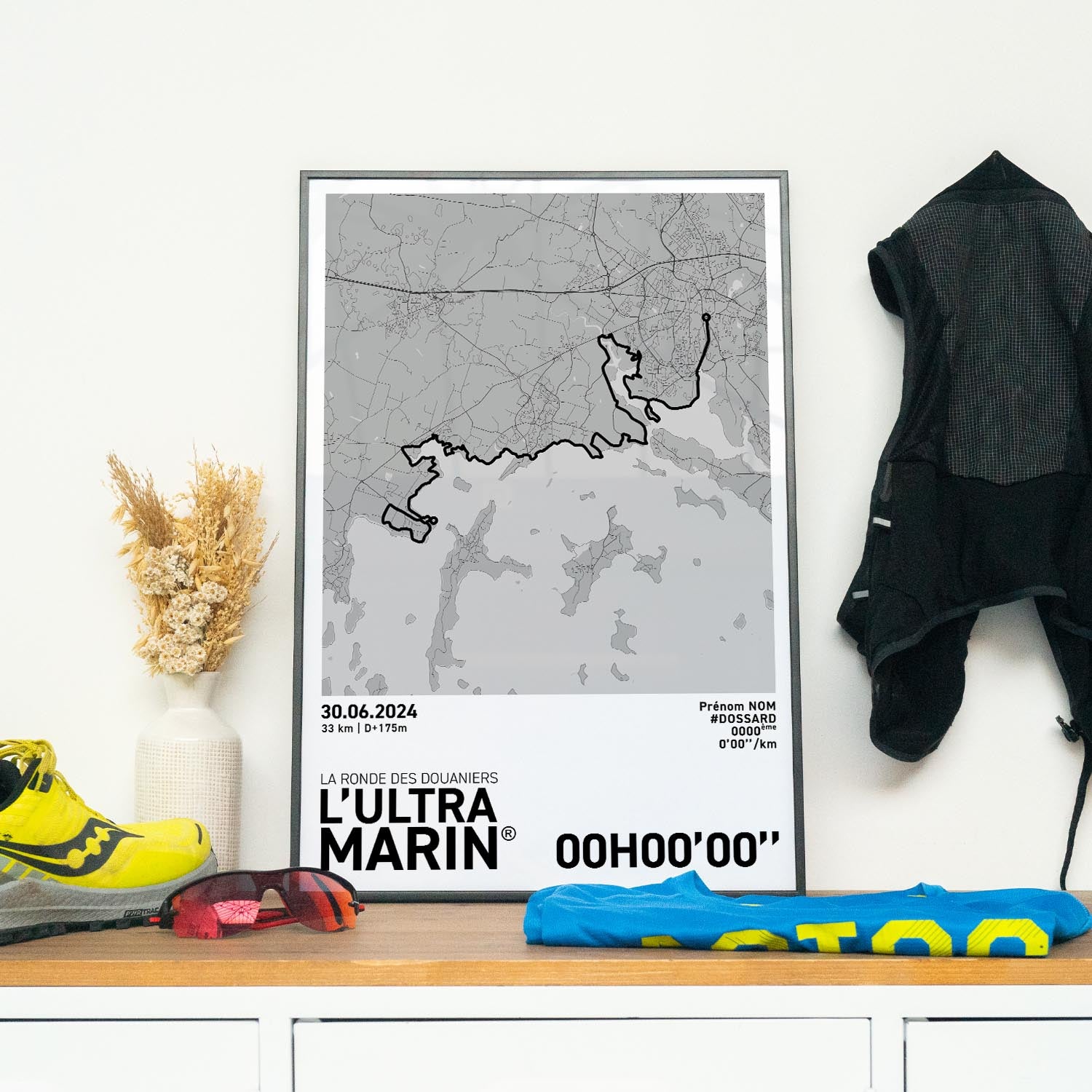 Affiche Running - Ultra Marin Ronde des Douaniers 33kM
