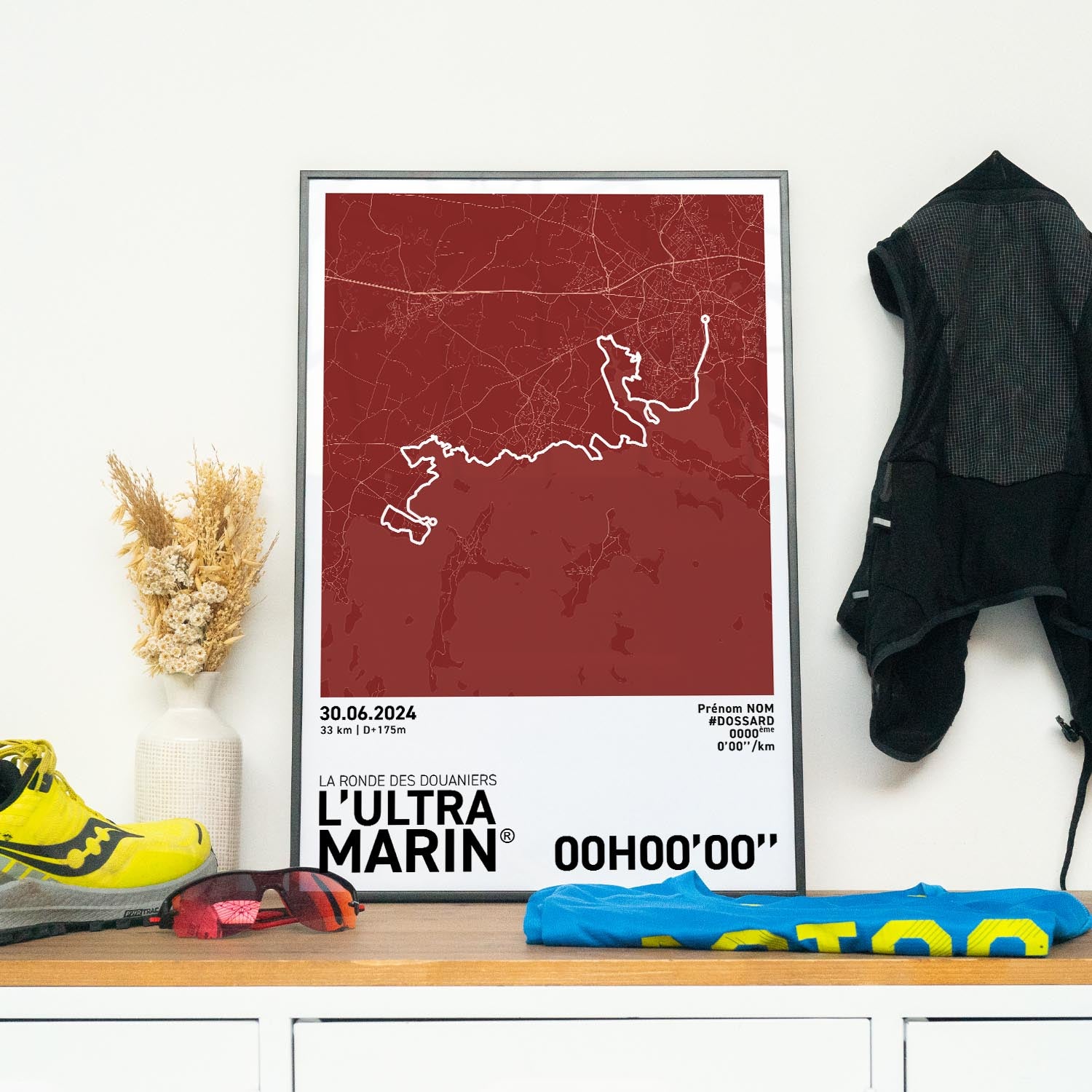 Affiche Running - Ultra Marin Ronde des Douaniers 33kM