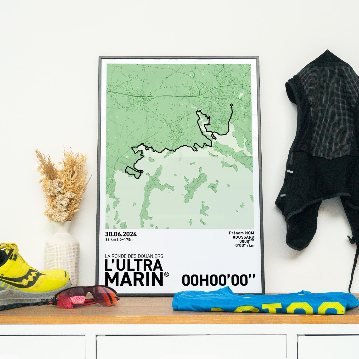 Affiche Running - Ultra Marin Ronde des Douaniers 33kM