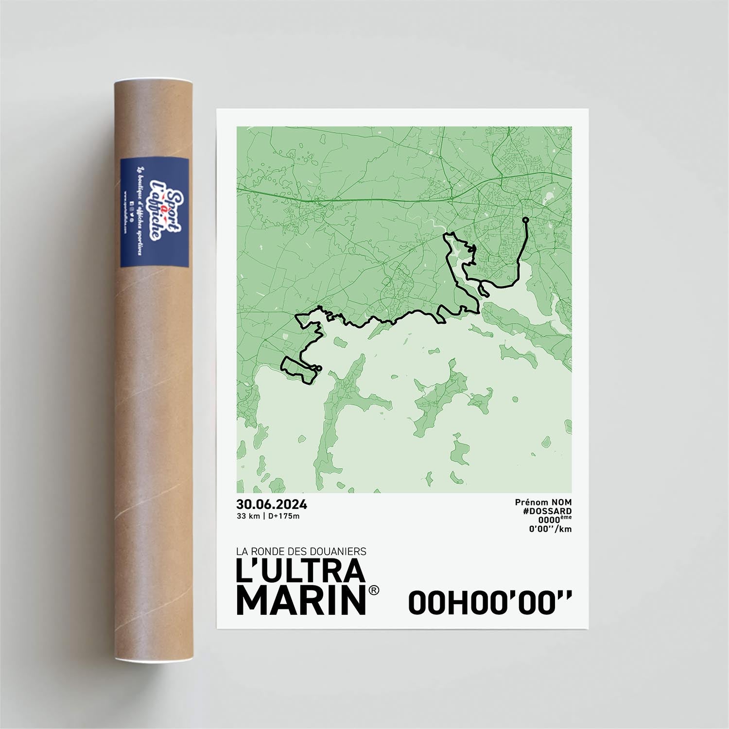 Affiche Running - Ultra Marin Ronde des Douaniers 33kM