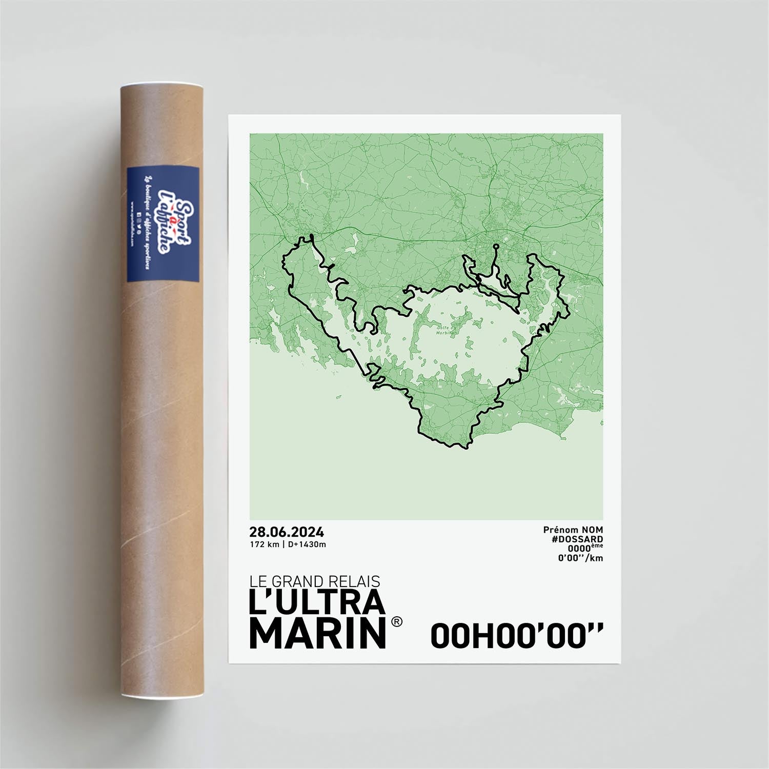 Affiche Running - Ultra Marin Grand Relais 172Km
