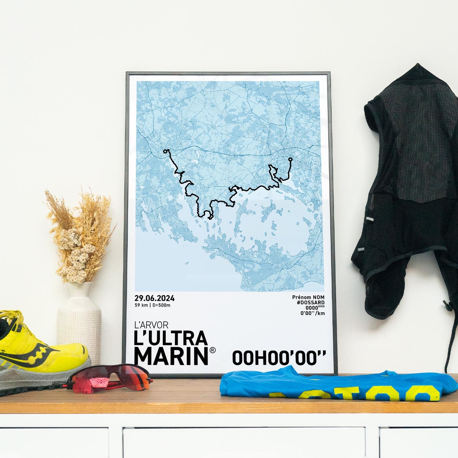 Affiche Running - Ultra Marin l'Arvor 56 km