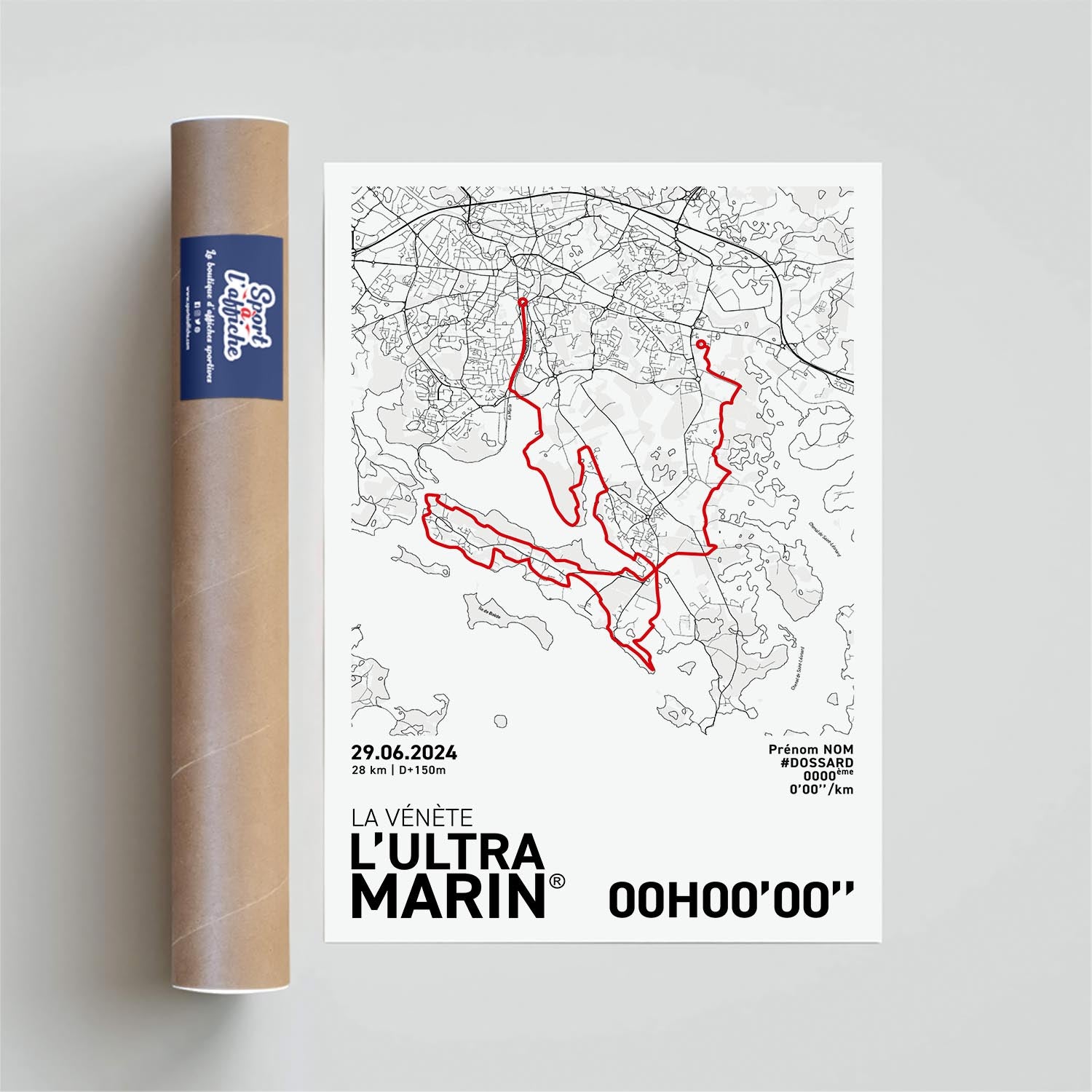 Affiche Running - Ultra Marin Vénète 29km