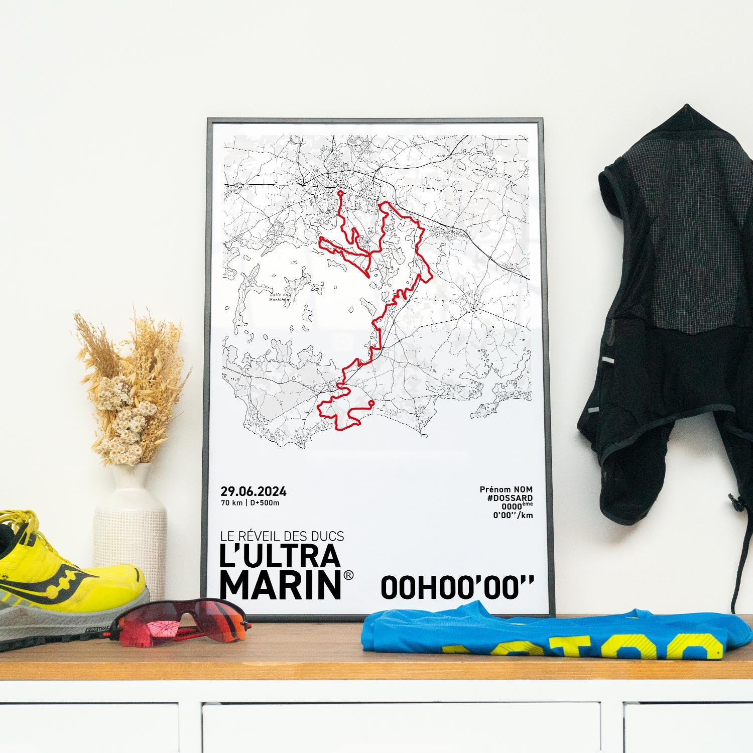 Affiche Running - Ultra Marin Le Réveil Des Ducs 70 km