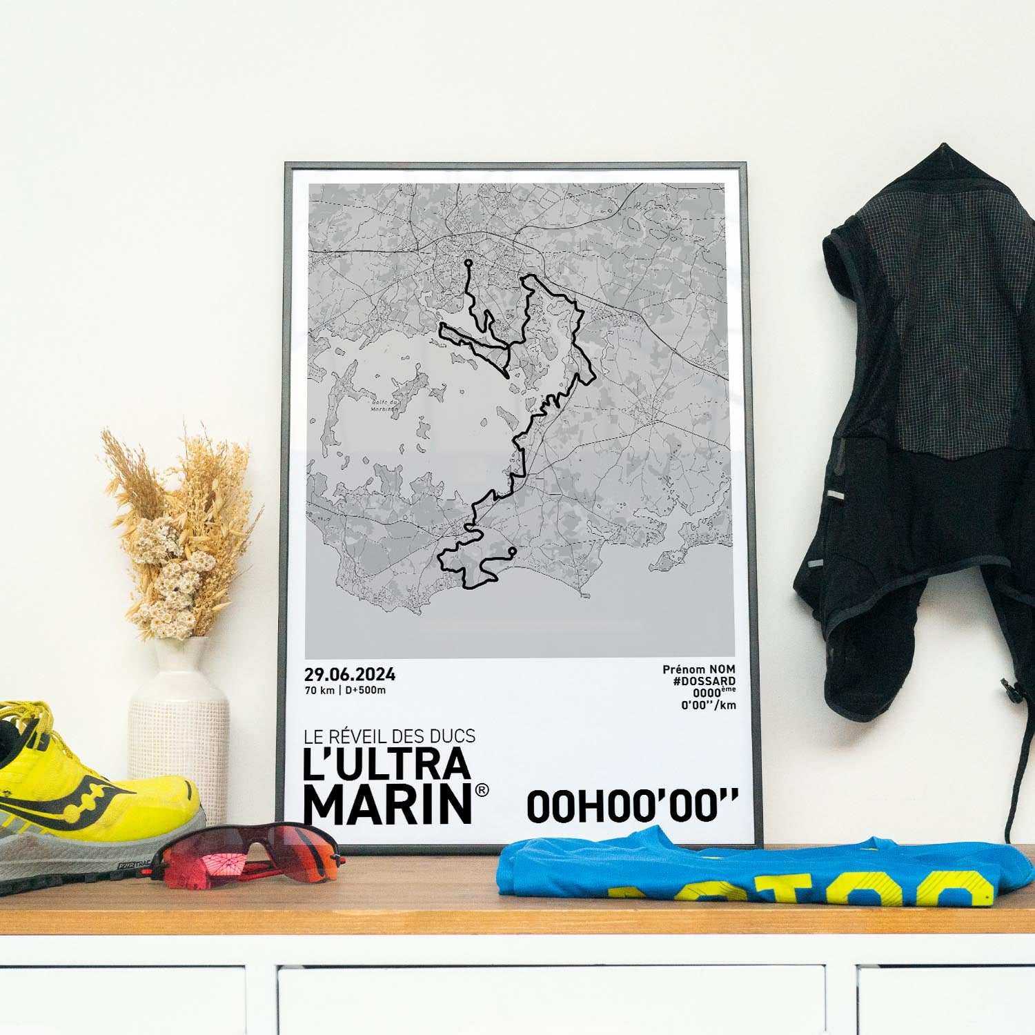 Affiche Running - Ultra Marin Le Réveil Des Ducs 70 km