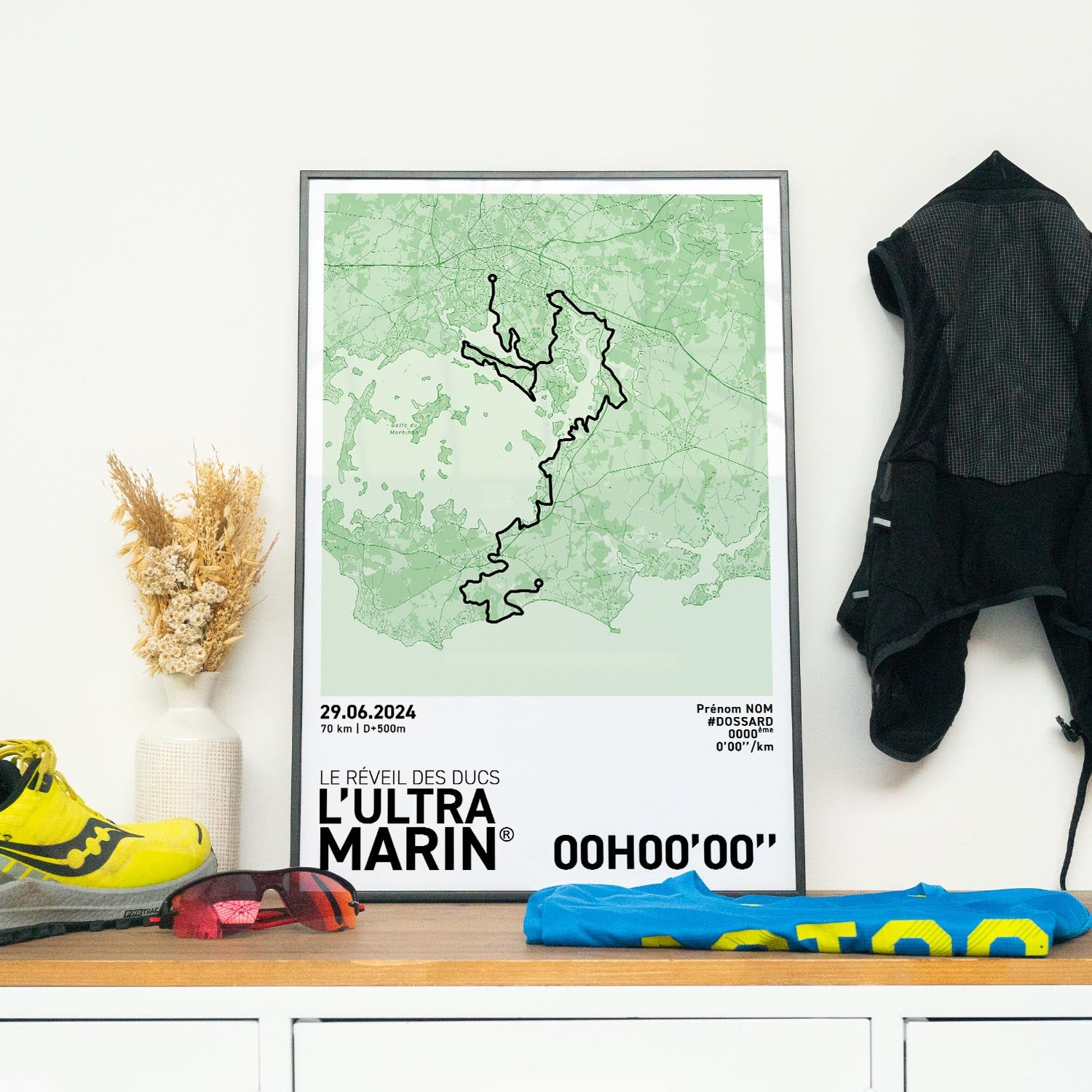 Affiche Running - Ultra Marin Le Réveil Des Ducs 70 km