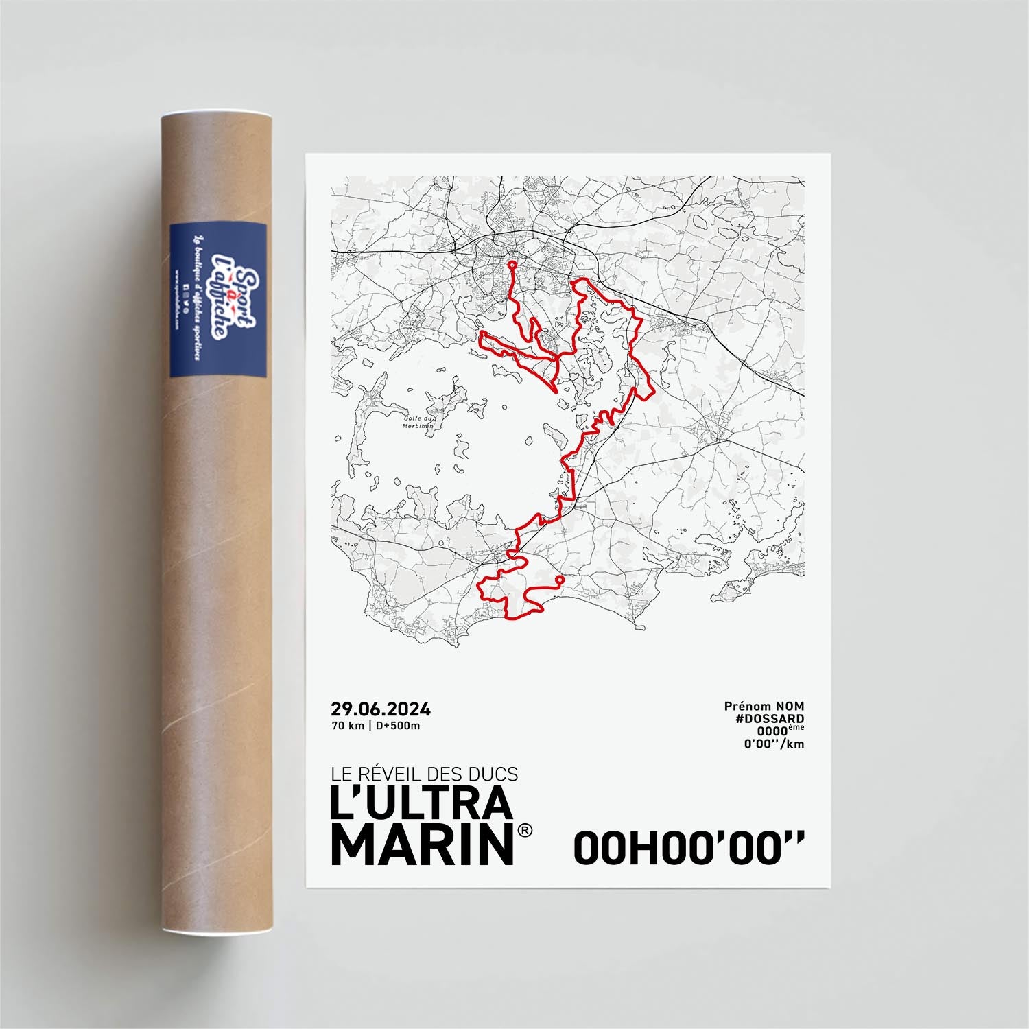 Affiche Running - Ultra Marin Le Réveil Des Ducs 70 km