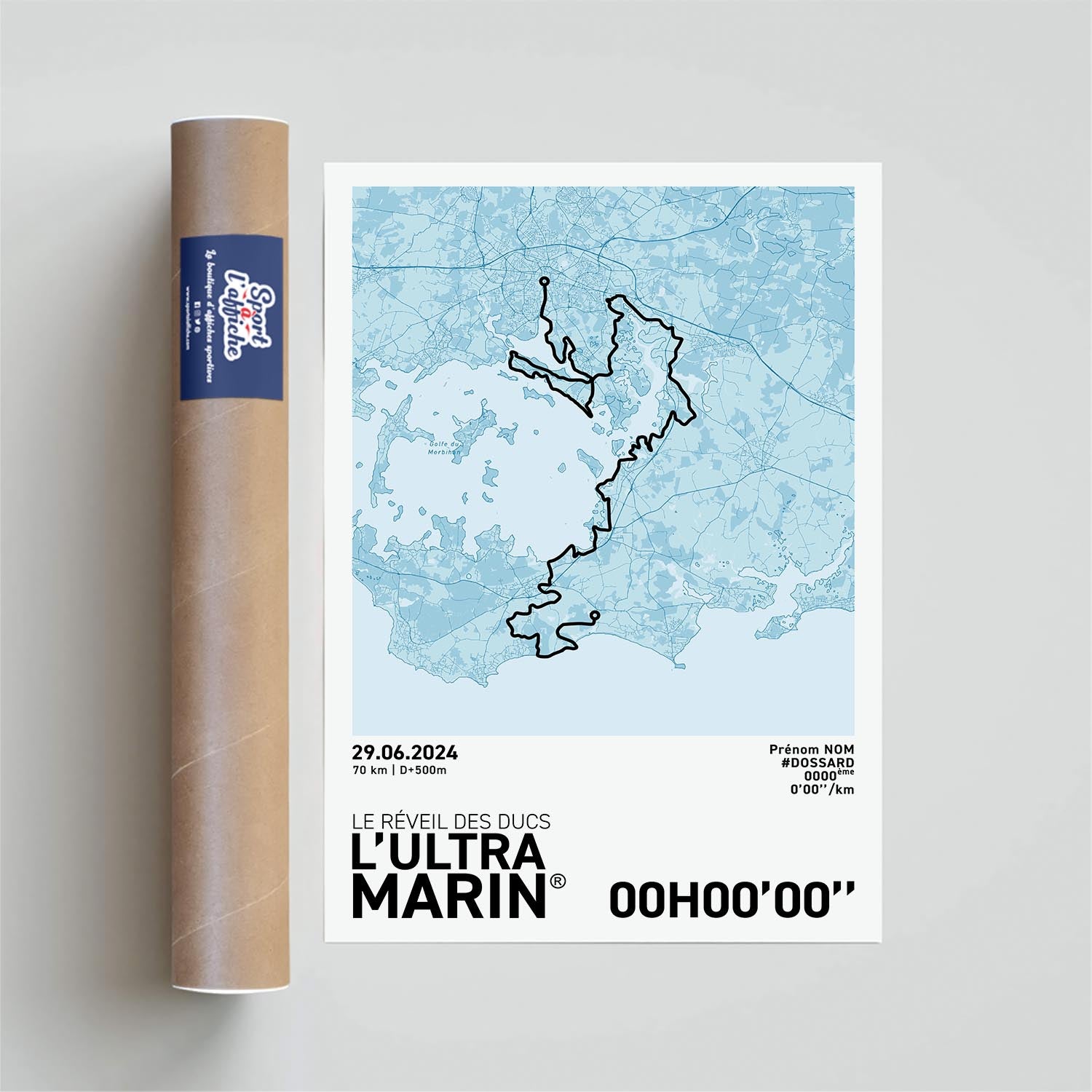 Affiche Running - Ultra Marin Le Réveil Des Ducs 70 km