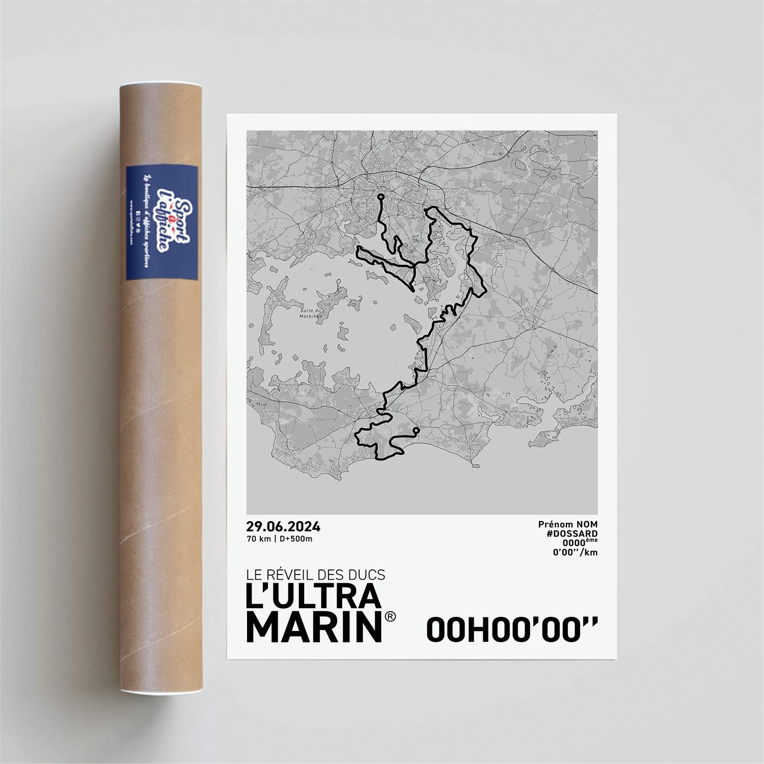 Affiche Running - Ultra Marin Le Réveil Des Ducs 70 km