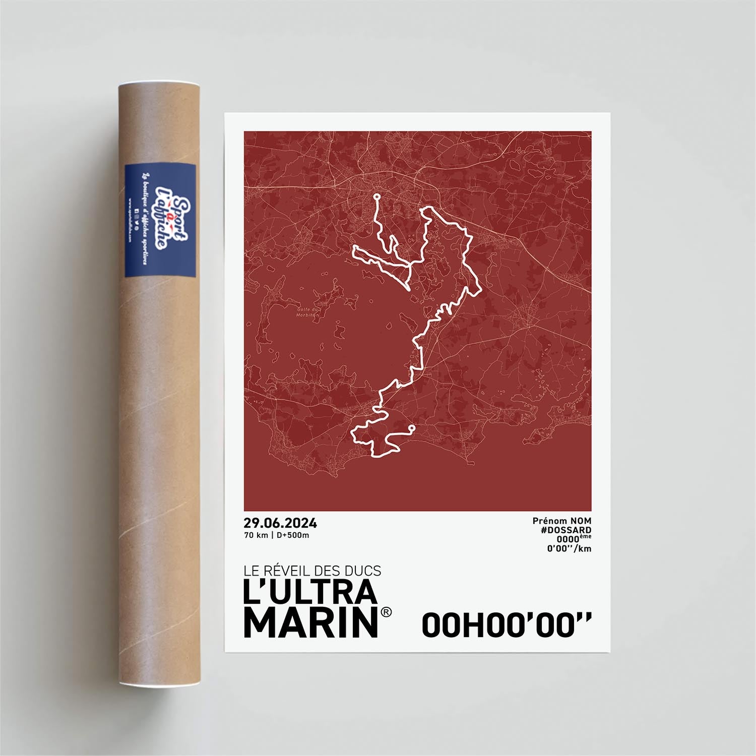 Affiche Running - Ultra Marin Le Réveil Des Ducs 70 km