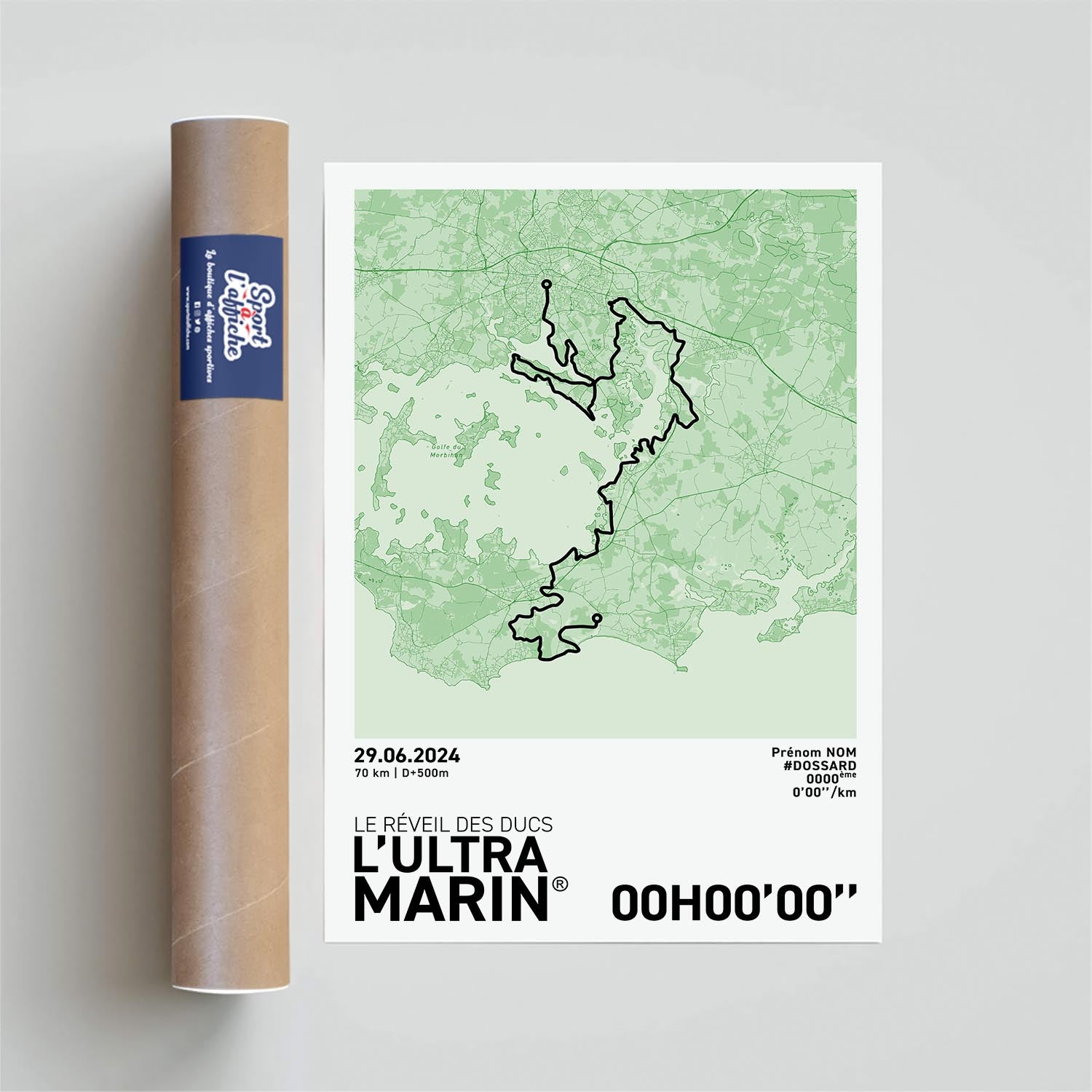 Affiche Running - Ultra Marin Le Réveil Des Ducs 70 km