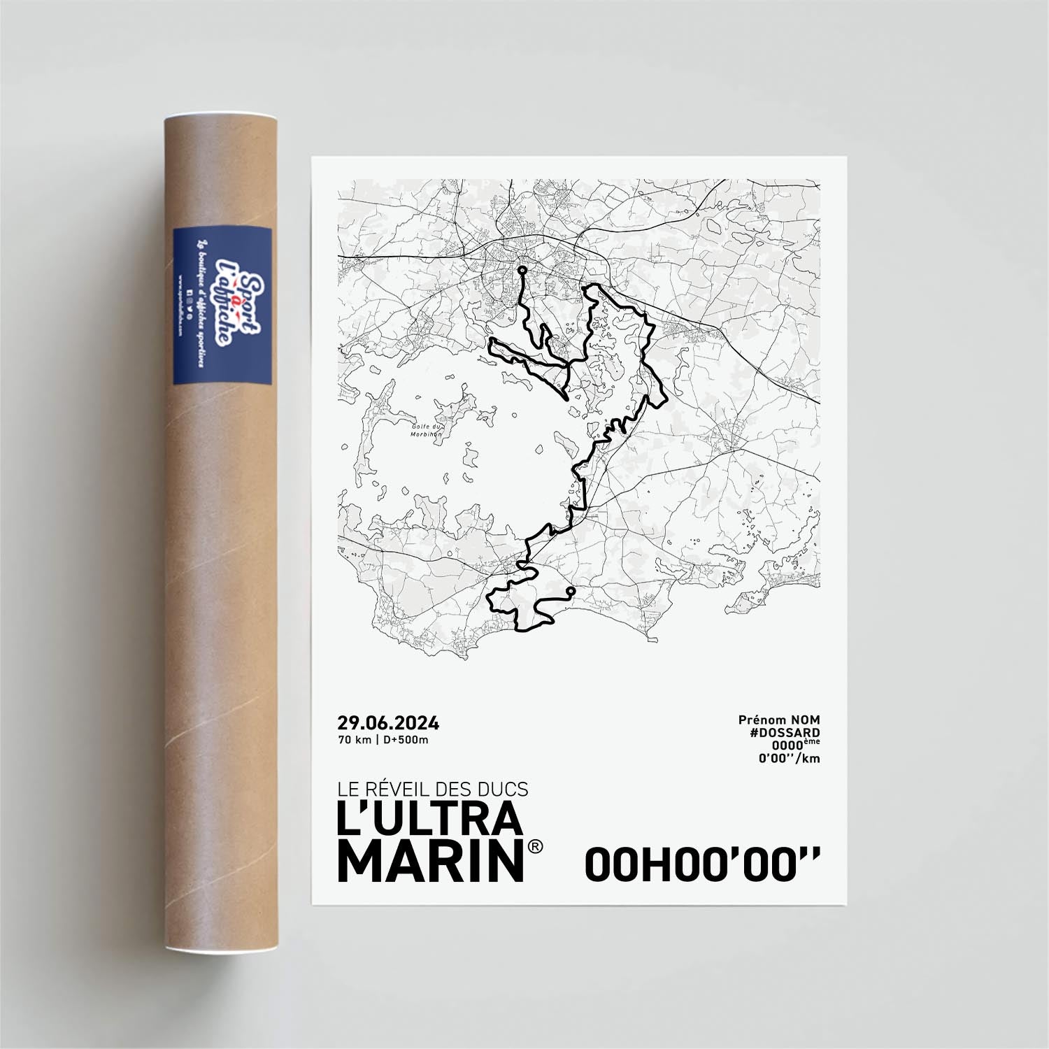 Affiche Running - Ultra Marin Le Réveil Des Ducs 70 km