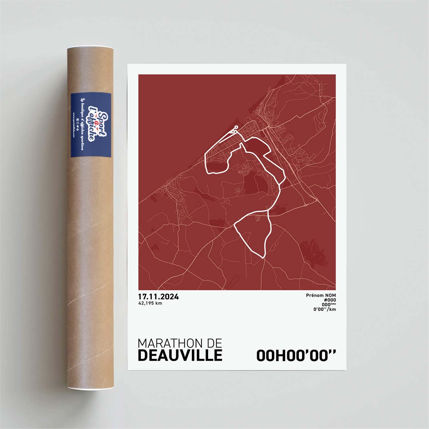 Affiche Running - Marathon de Deauville