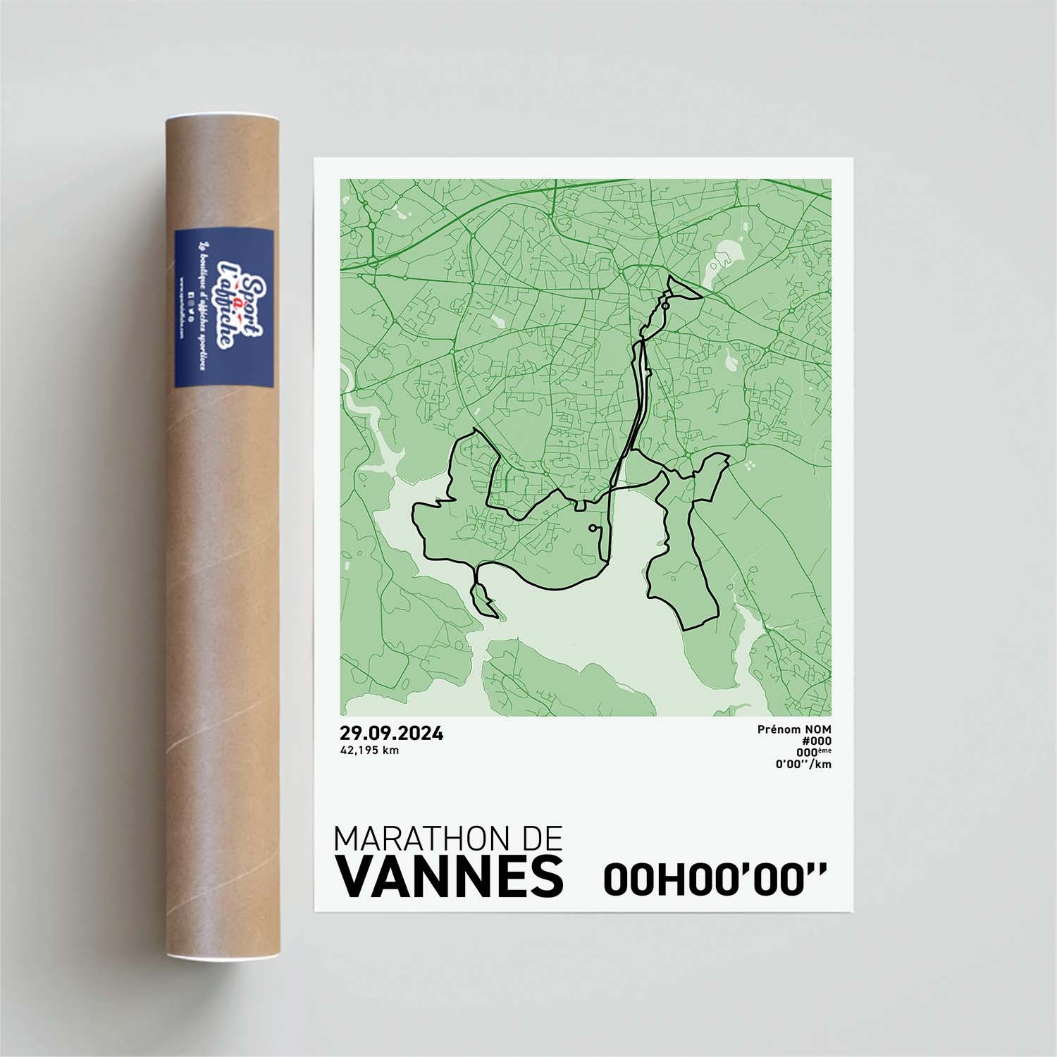 Affiche Running - Marathon de Vannes