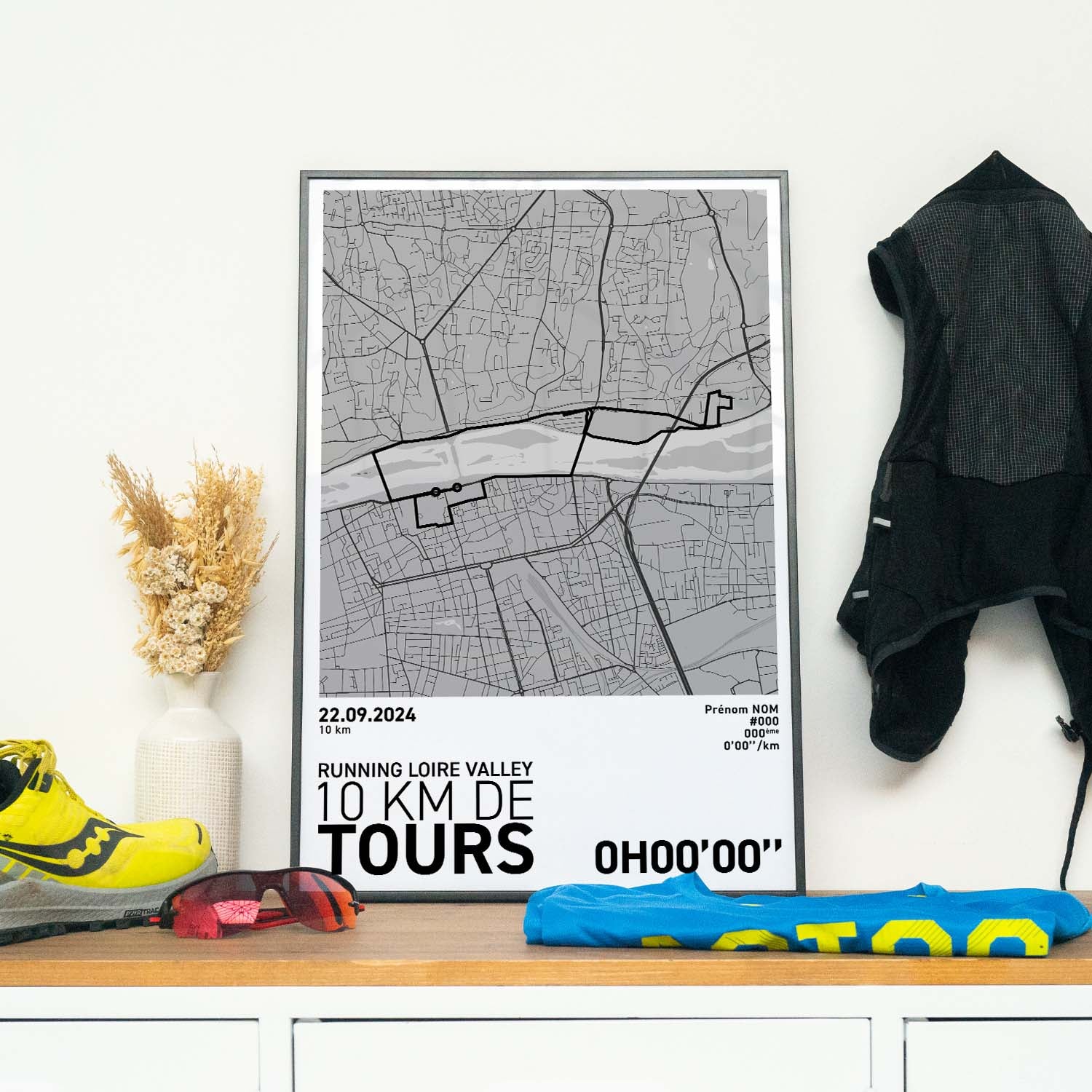 Affiche Running - 10Km de Tours