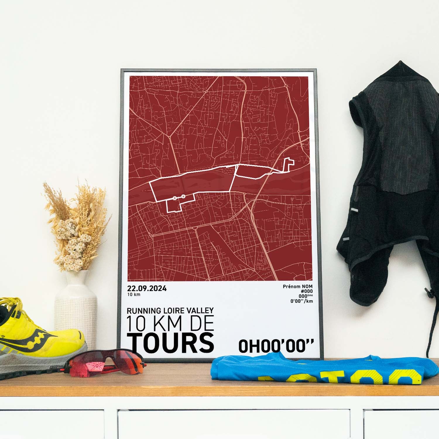Affiche Running - 10Km de Tours