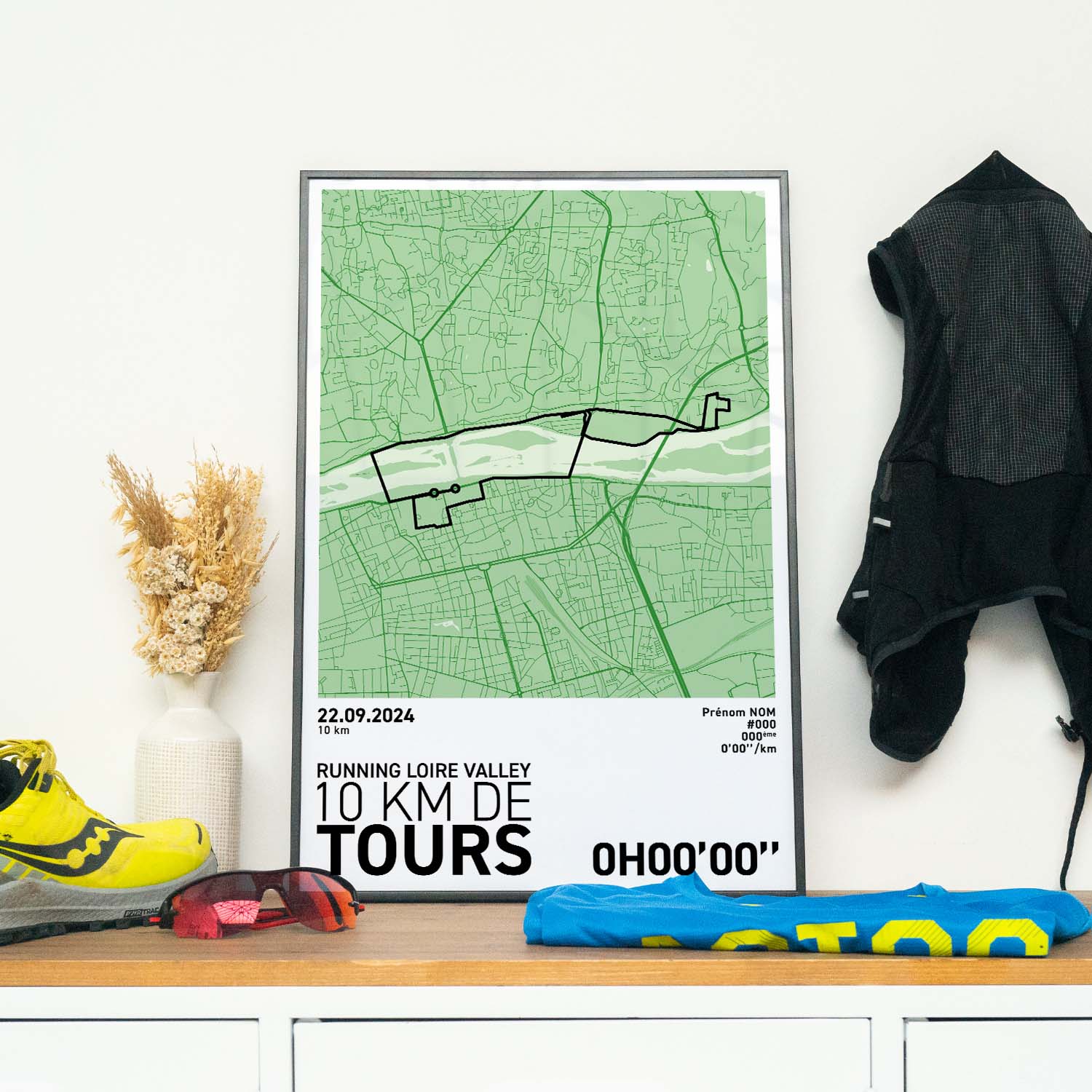 Affiche Running - 10Km de Tours