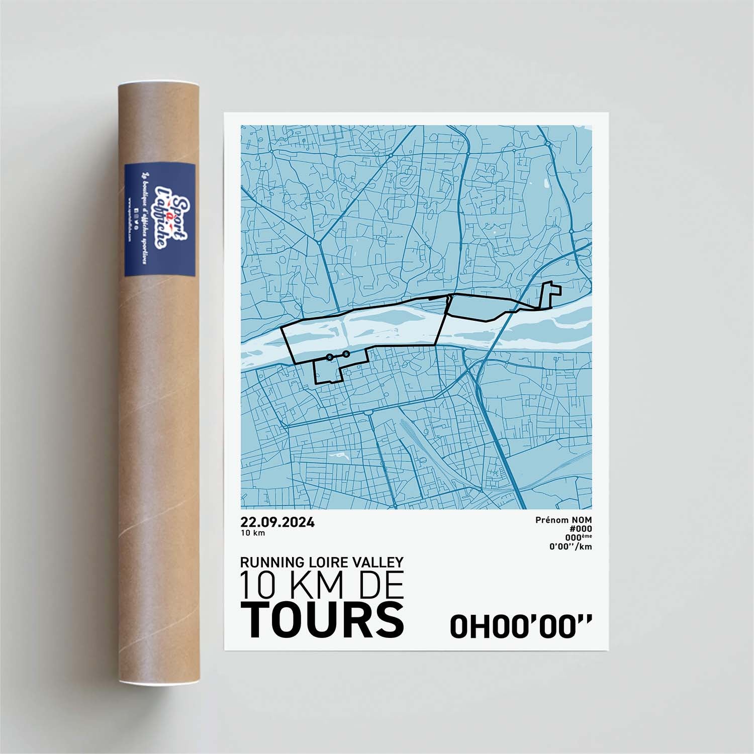 Affiche Running - 10Km de Tours