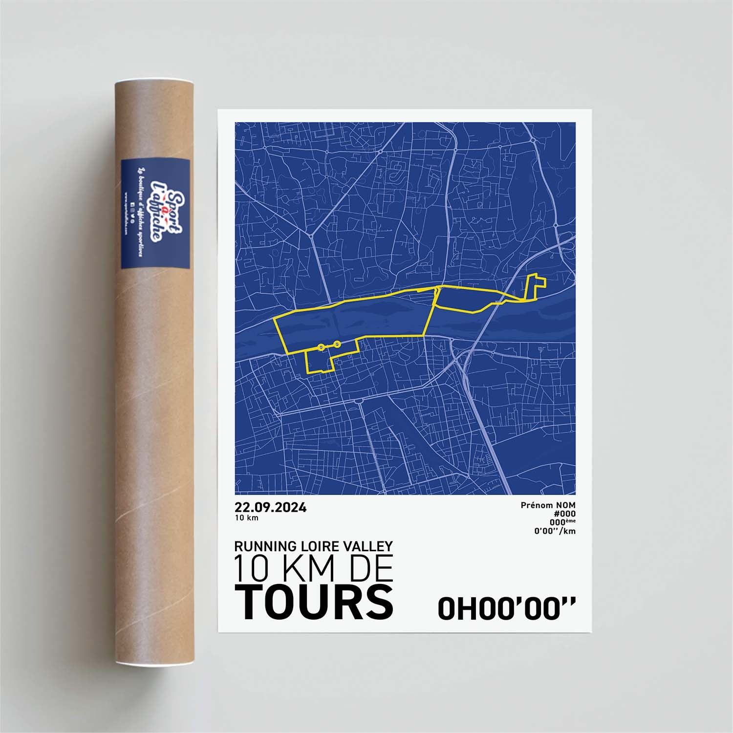 Affiche Running - 10Km de Tours