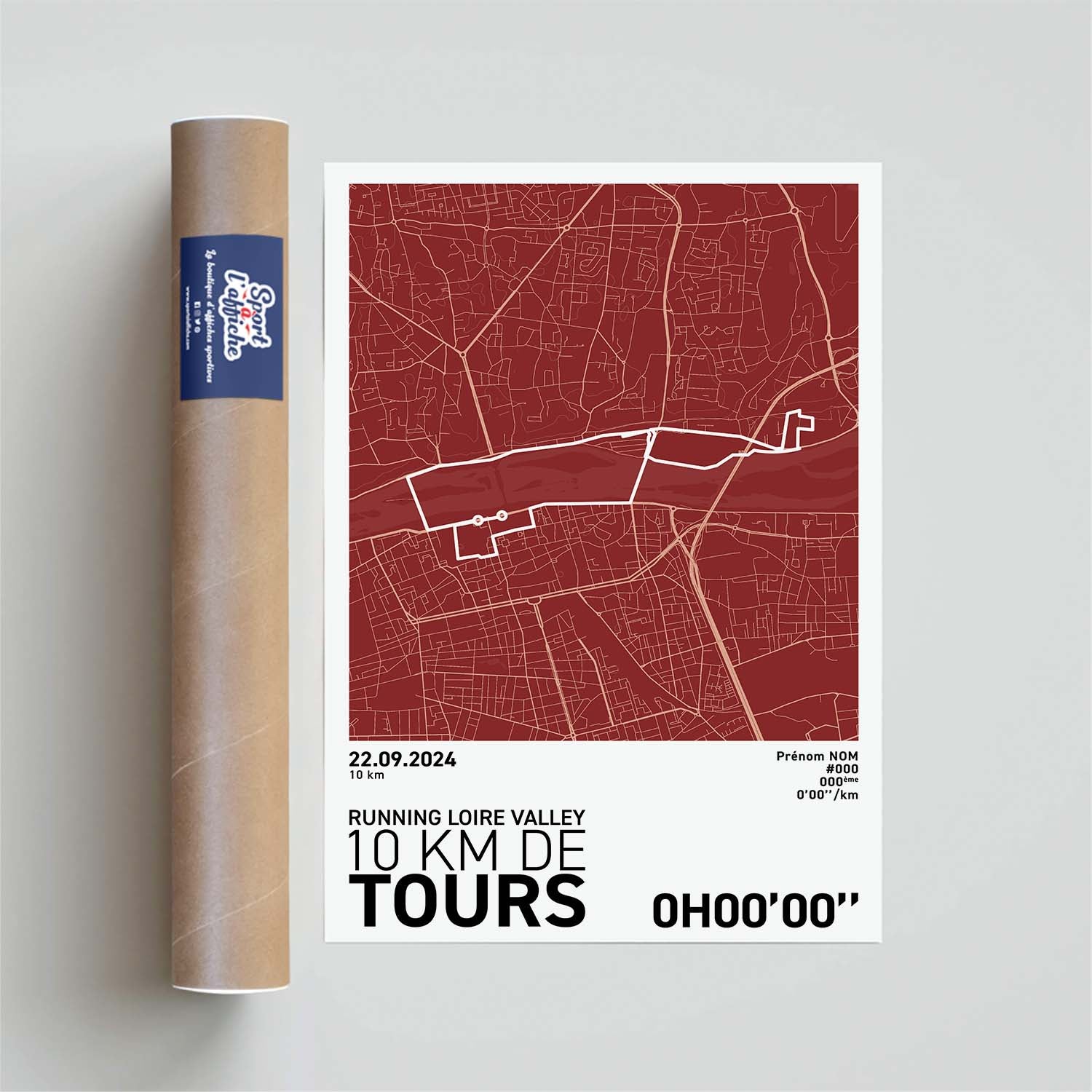 Affiche Running - 10Km de Tours