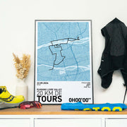 Affiche Running - 20Km de Tours