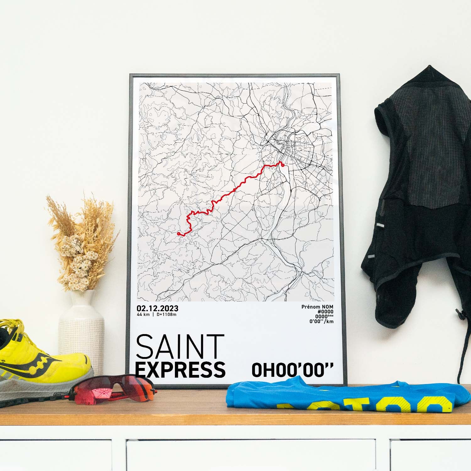 Affiche Running - SaintExpress