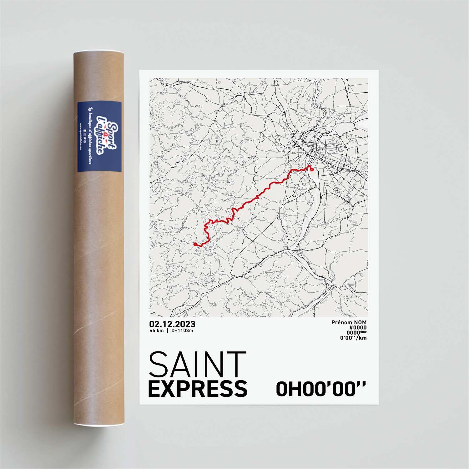 Affiche Running - SaintExpress