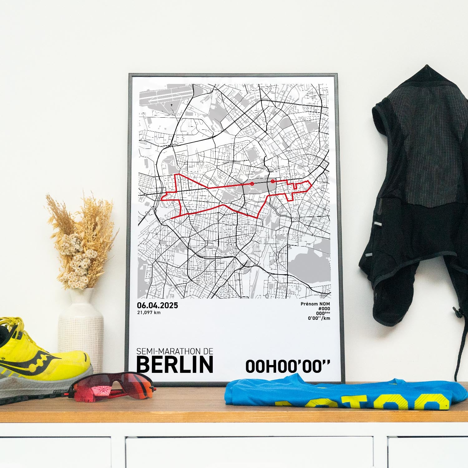 Affiche Running - Semi-Marathon de Berlin