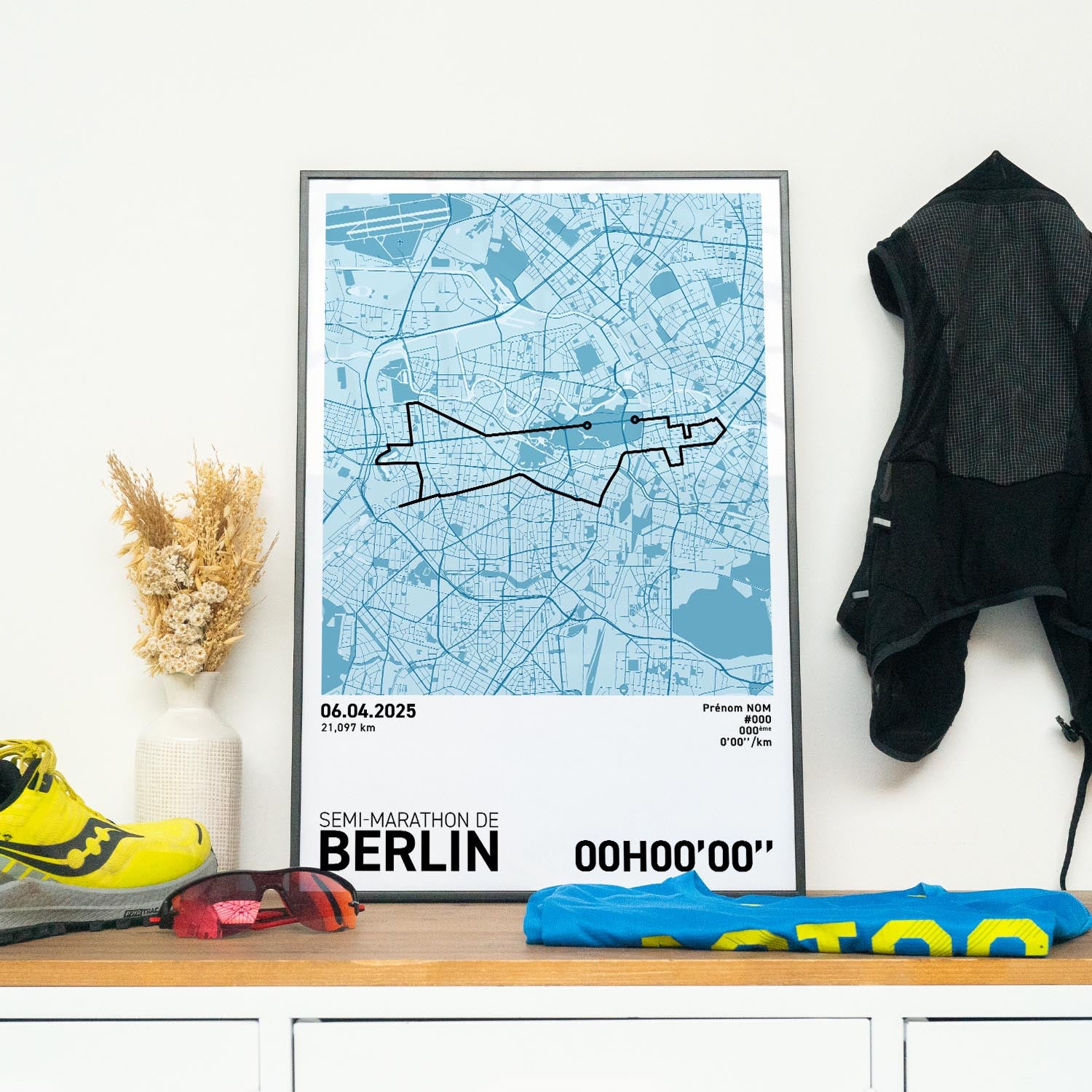 Affiche Running - Semi-Marathon de Berlin