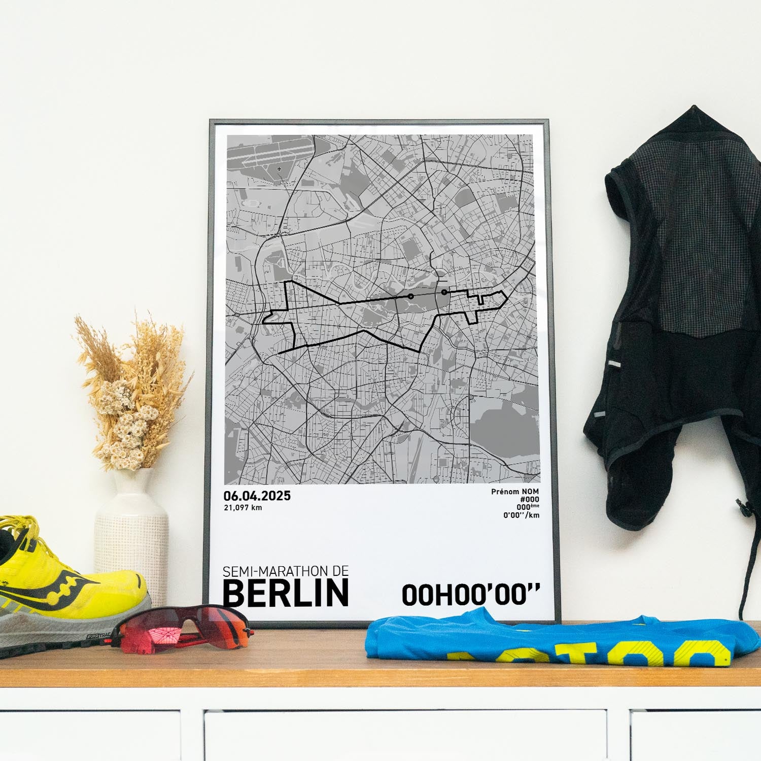 Affiche Running - Semi-Marathon de Berlin