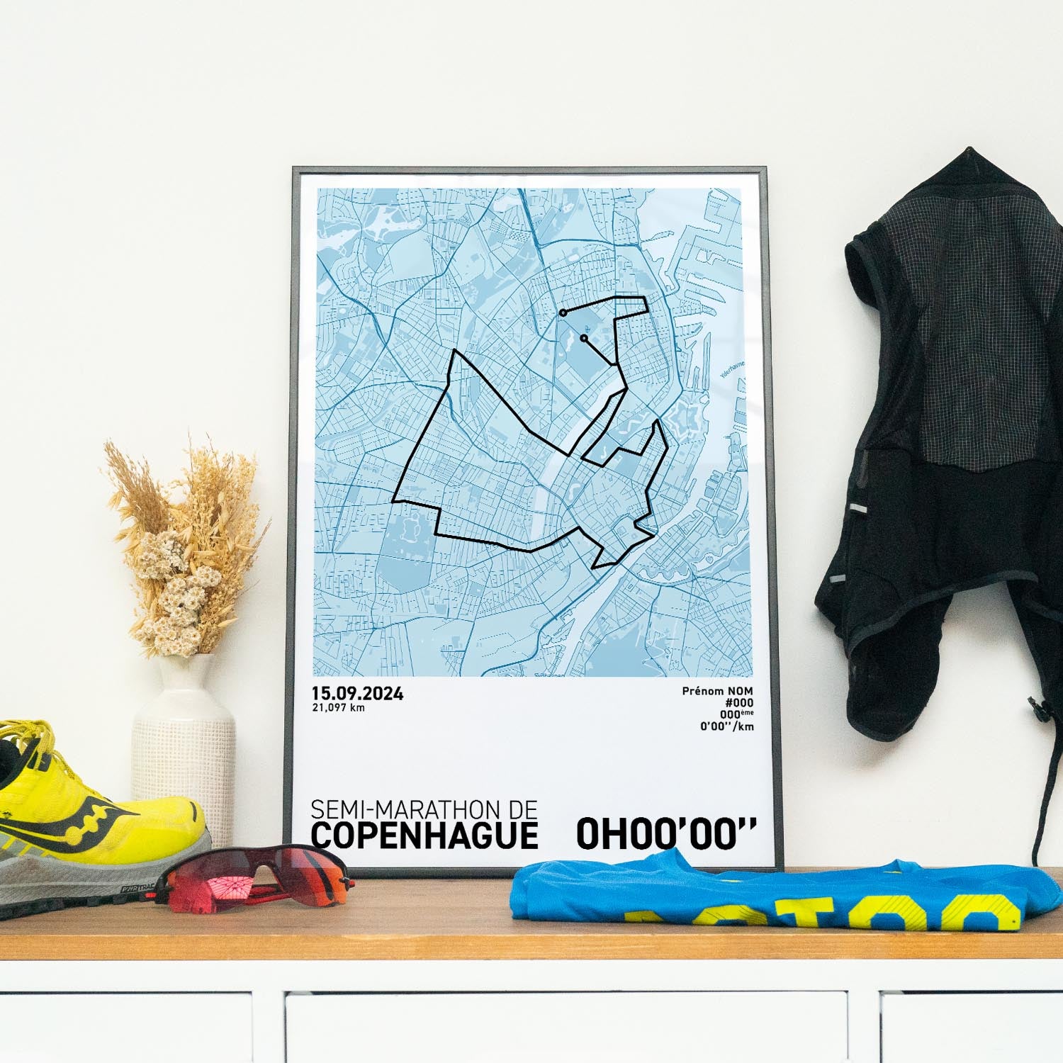 Affiche Running - Semi-Marathon de Copenhague