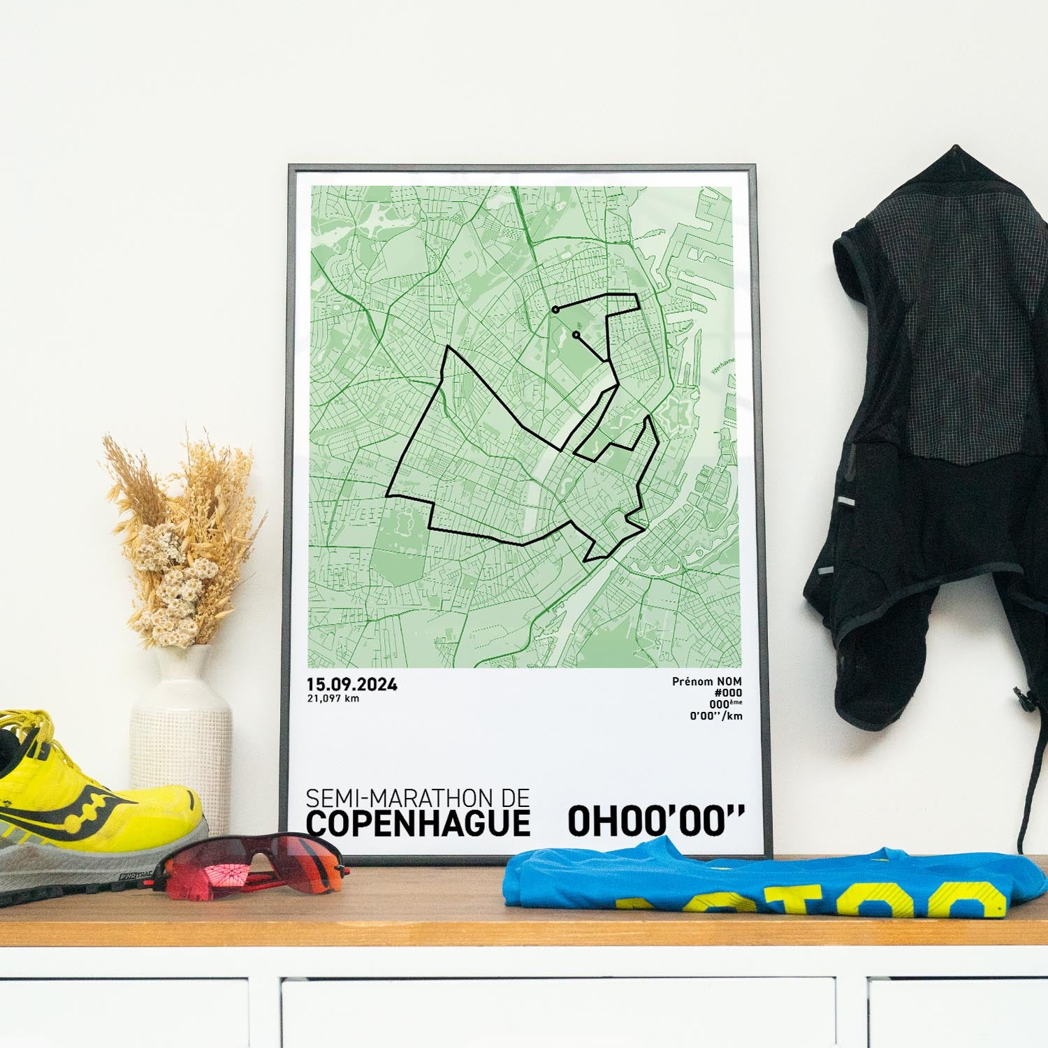 Affiche Running - Semi-Marathon de Copenhague
