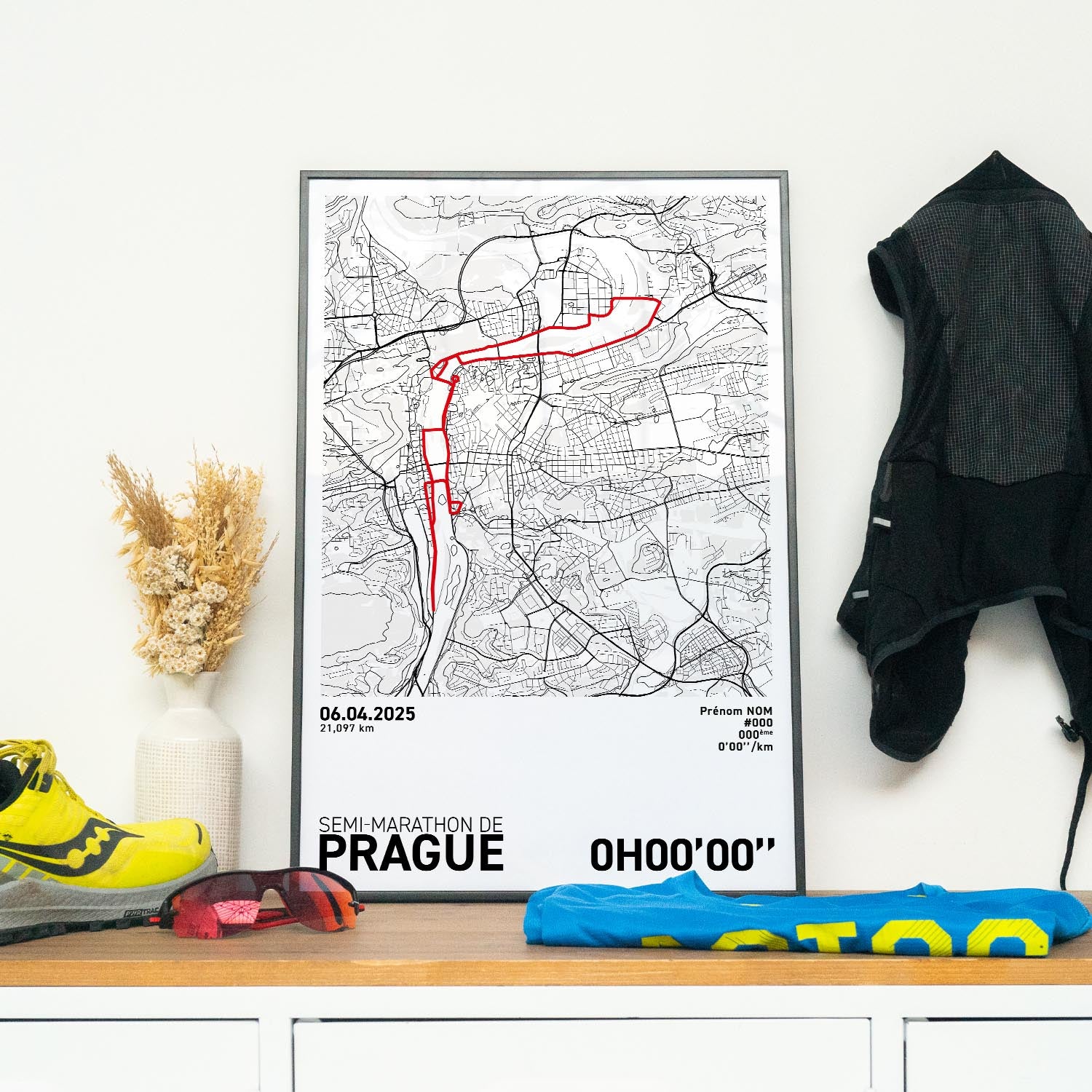 Affiche Running - Semi-Marathon de Prague