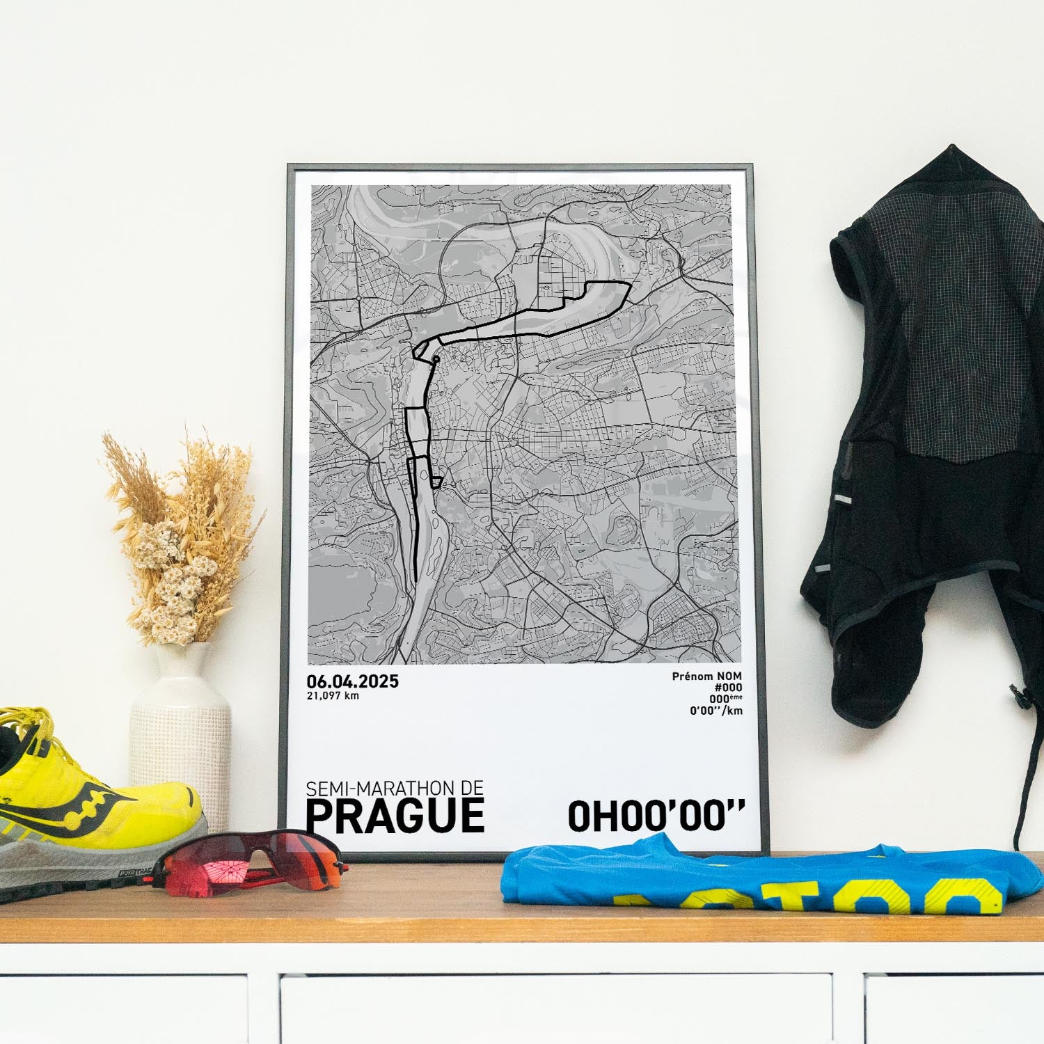 Affiche Running - Semi-Marathon de Prague