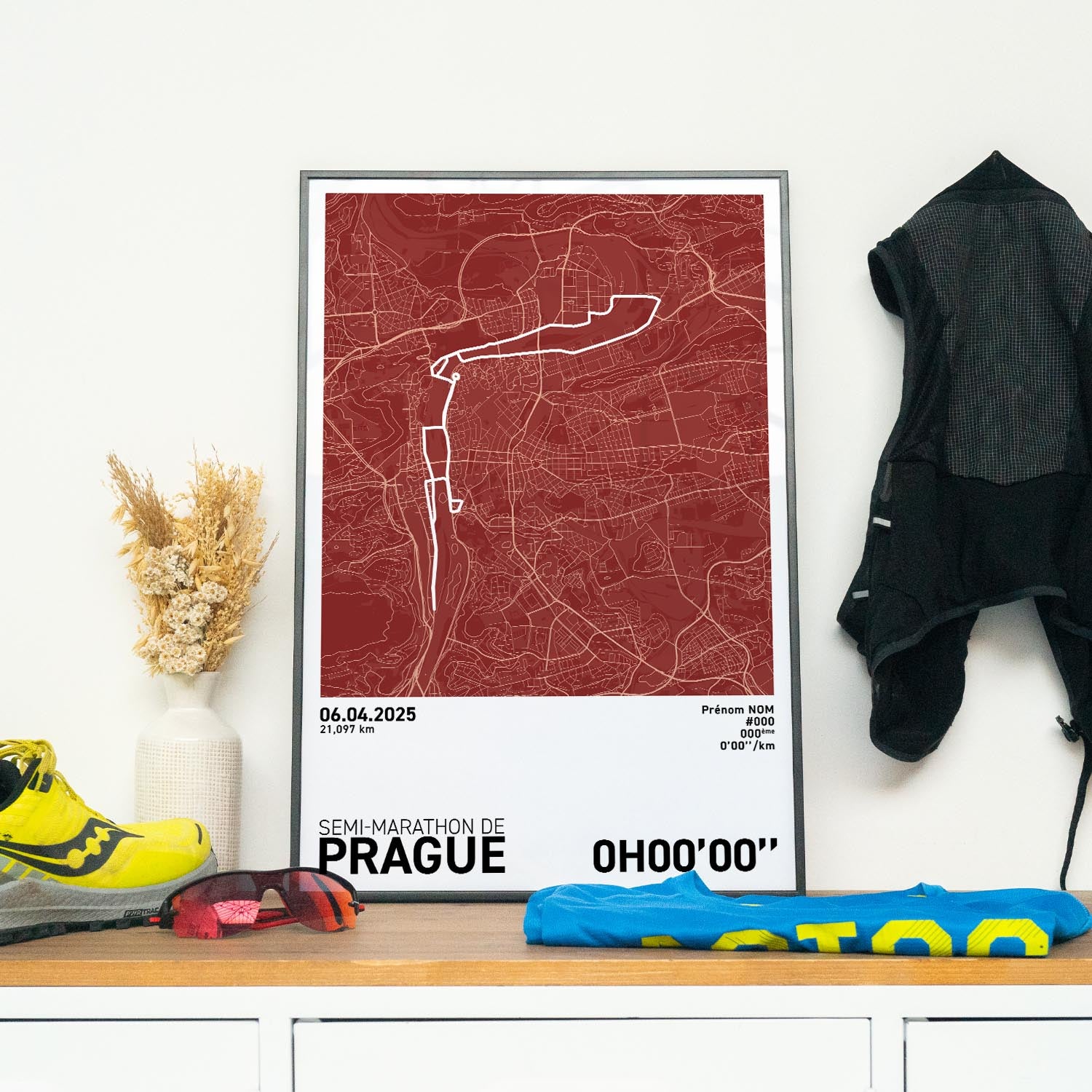 Affiche Running - Semi-Marathon de Prague