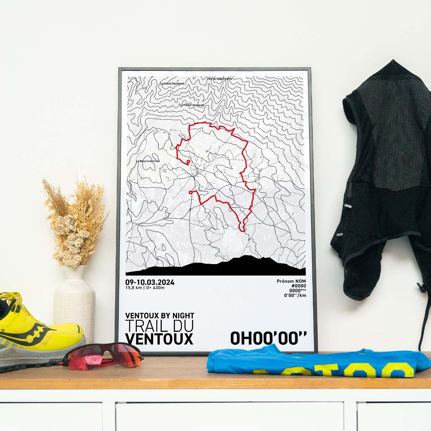 Affiche Running - Trail du Ventoux 15km