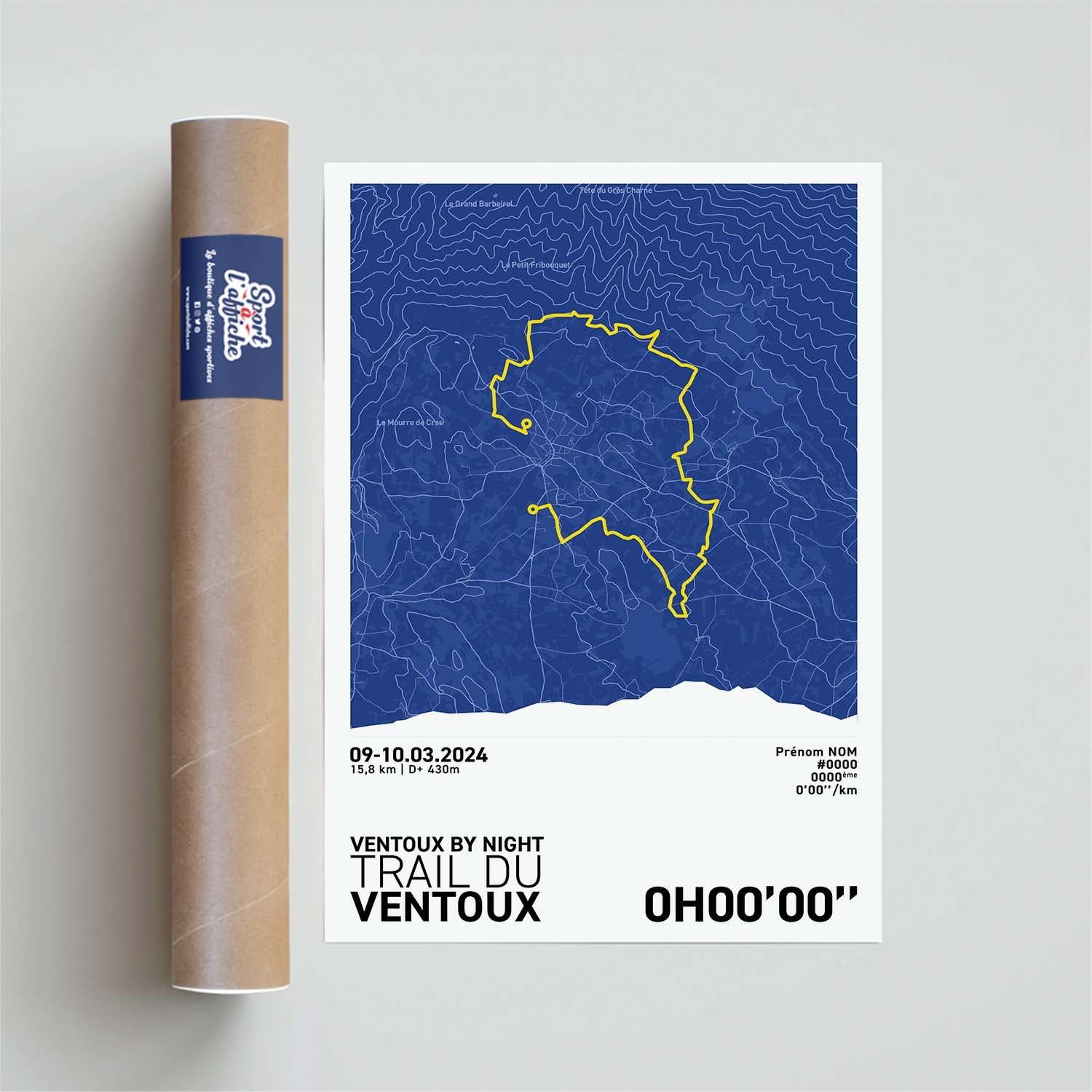 Affiche Running - Trail du Ventoux 15km