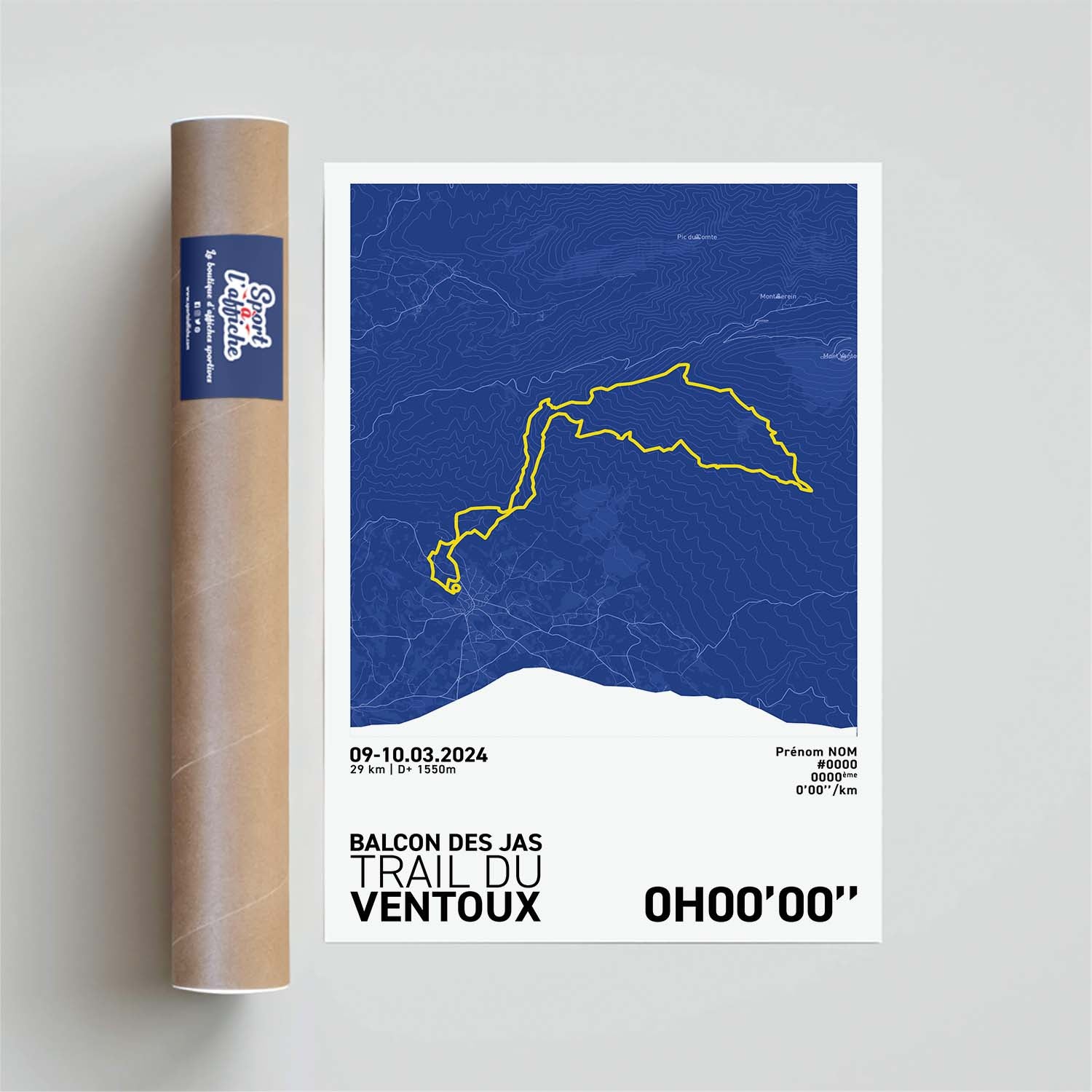 Affiche Running - Trail du Ventoux 29km