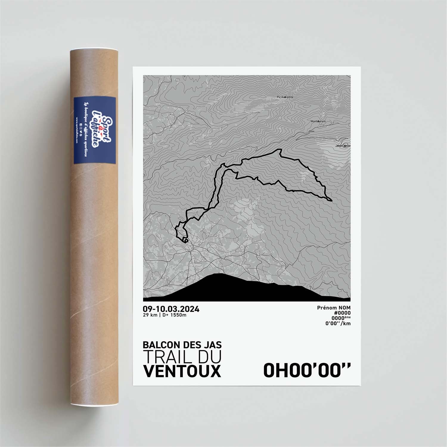 Affiche Running - Trail du Ventoux 29km