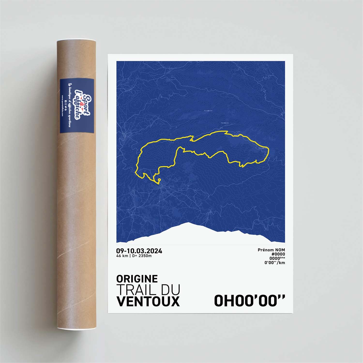 Affiche Running - Trail du Ventoux 46km