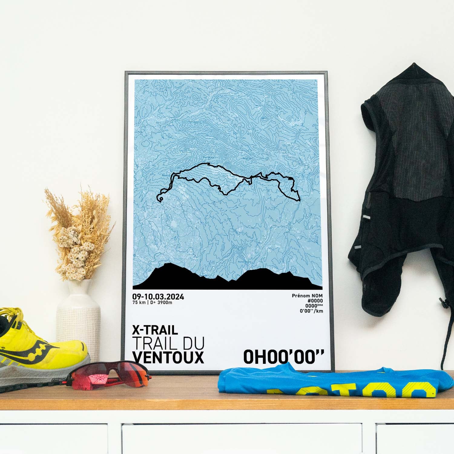 Affiche Running - Trail du Ventoux 75km