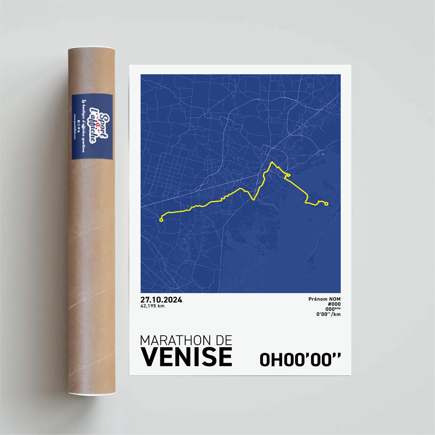 Affiche Running - Marathon de Venise