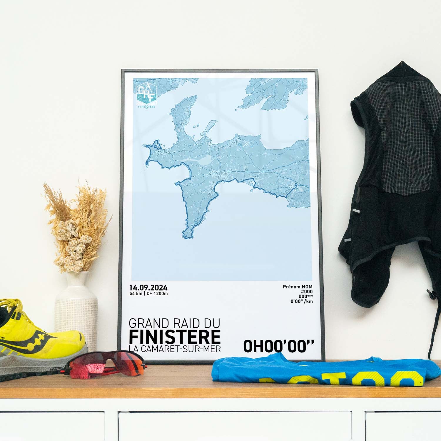 Affiche Running - Grand Raid du Finistère - La Camaret-sur-Mer