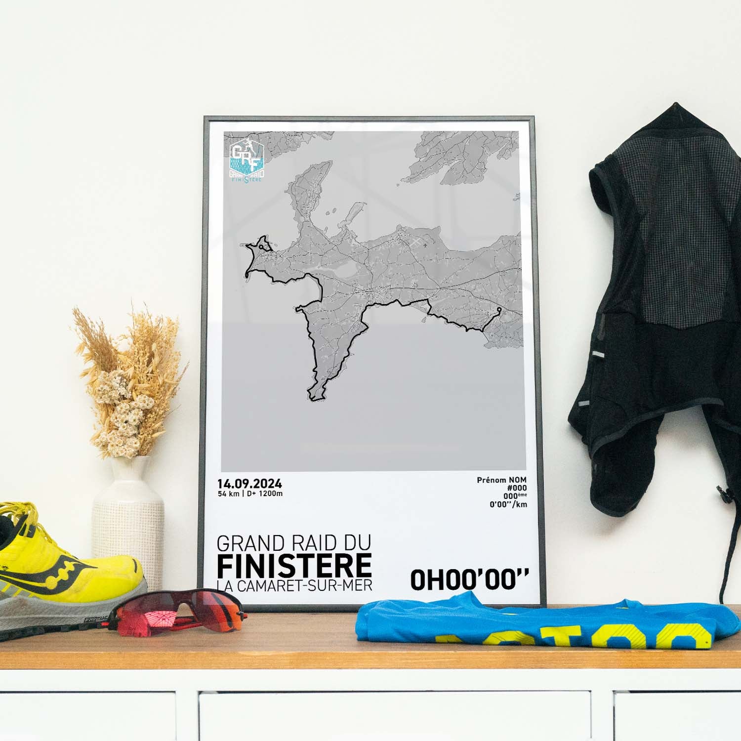 Affiche Running - Grand Raid du Finistère - La Camaret-sur-Mer